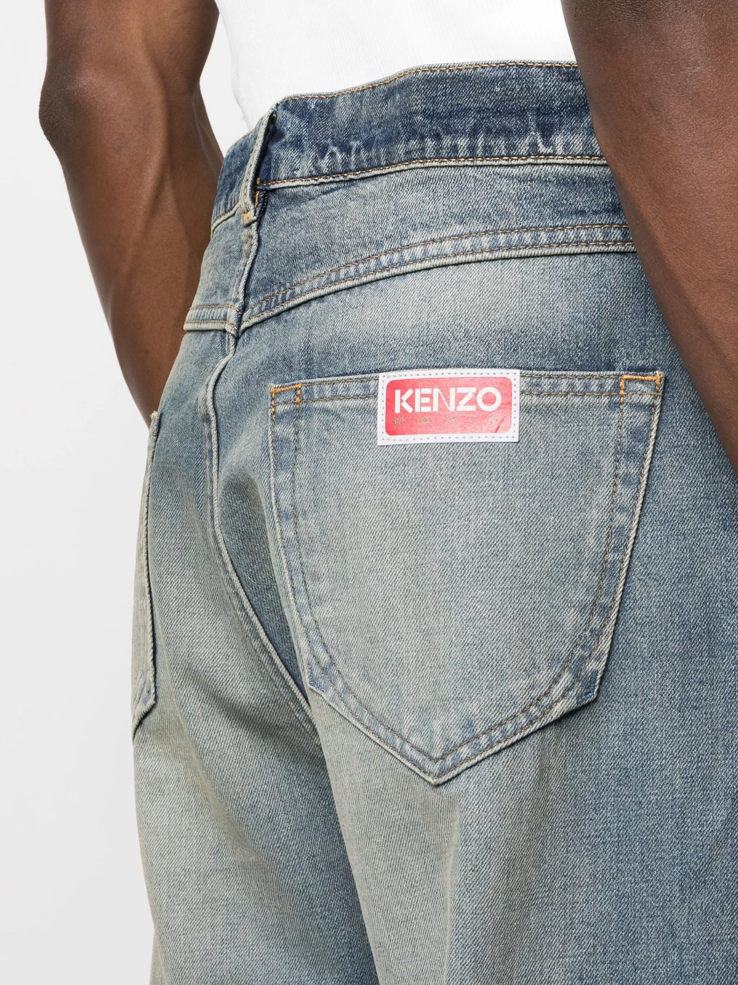 Asagao straight-leg jeans