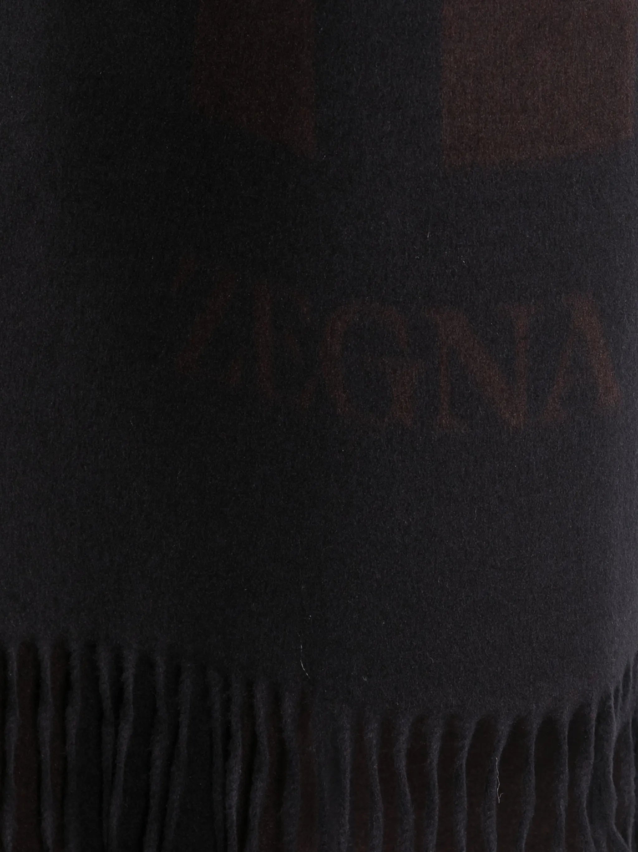 logo-print silk scarf