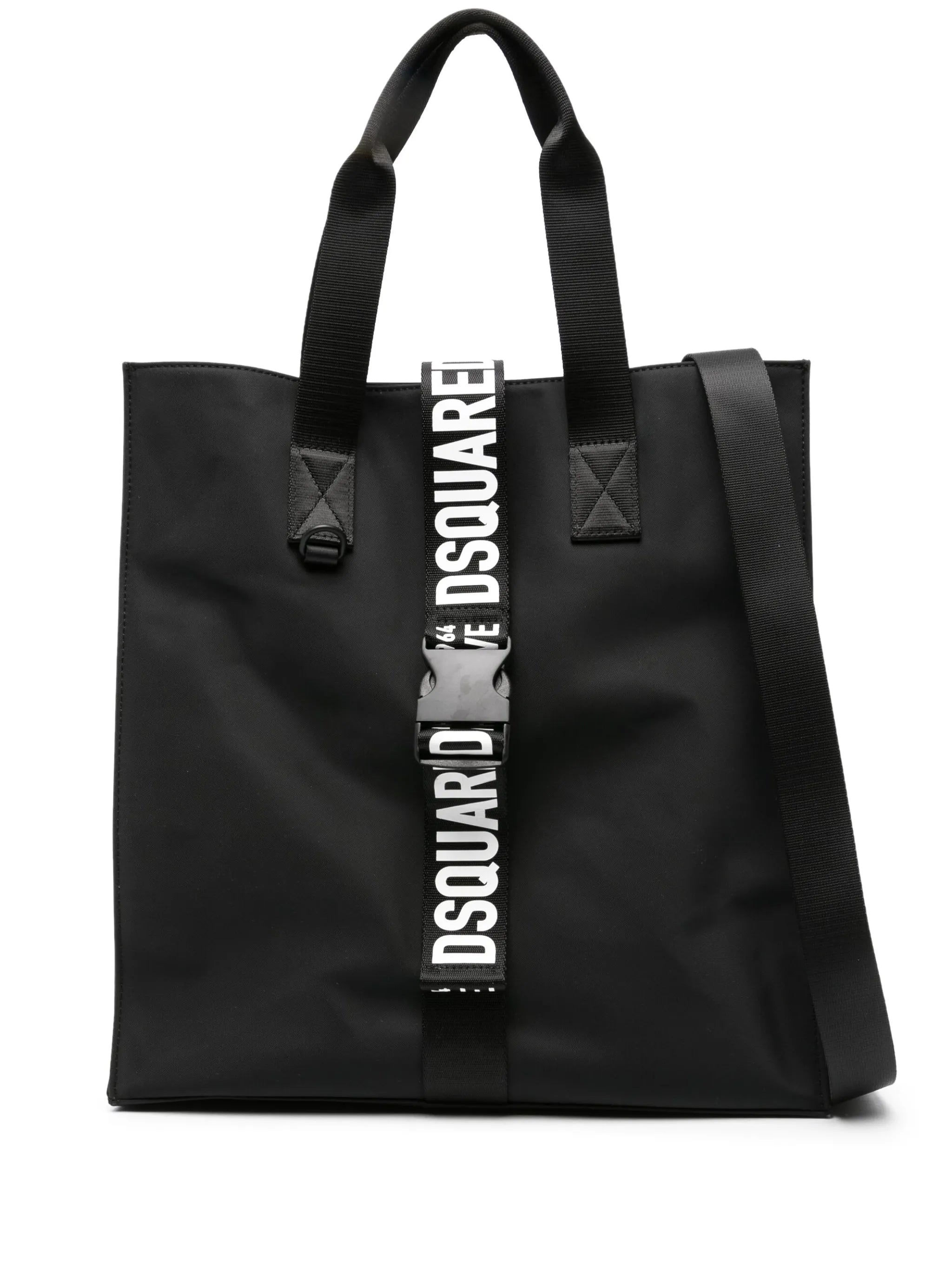 logo-strap tote bag
