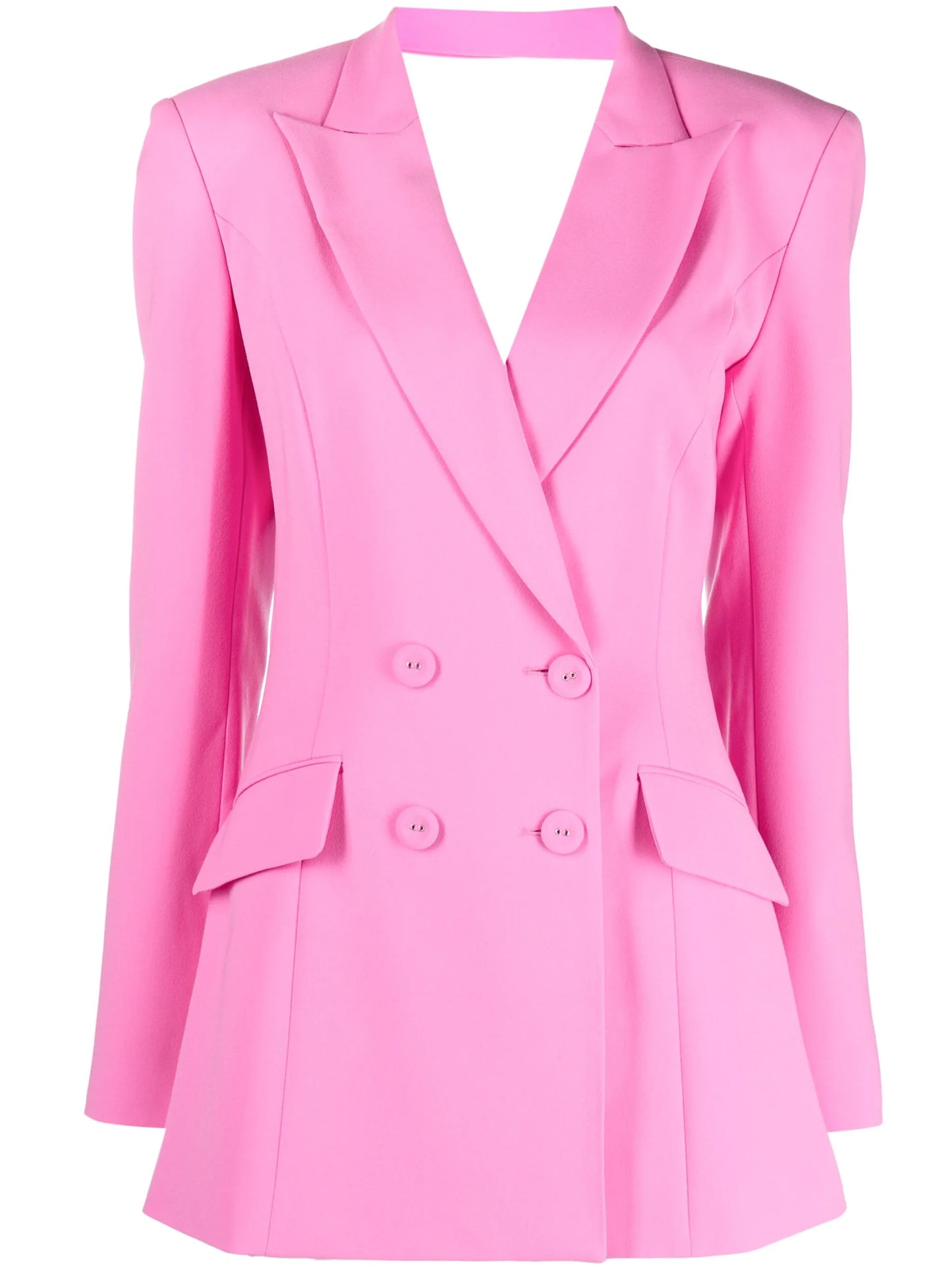 double-breasted blazer minidress