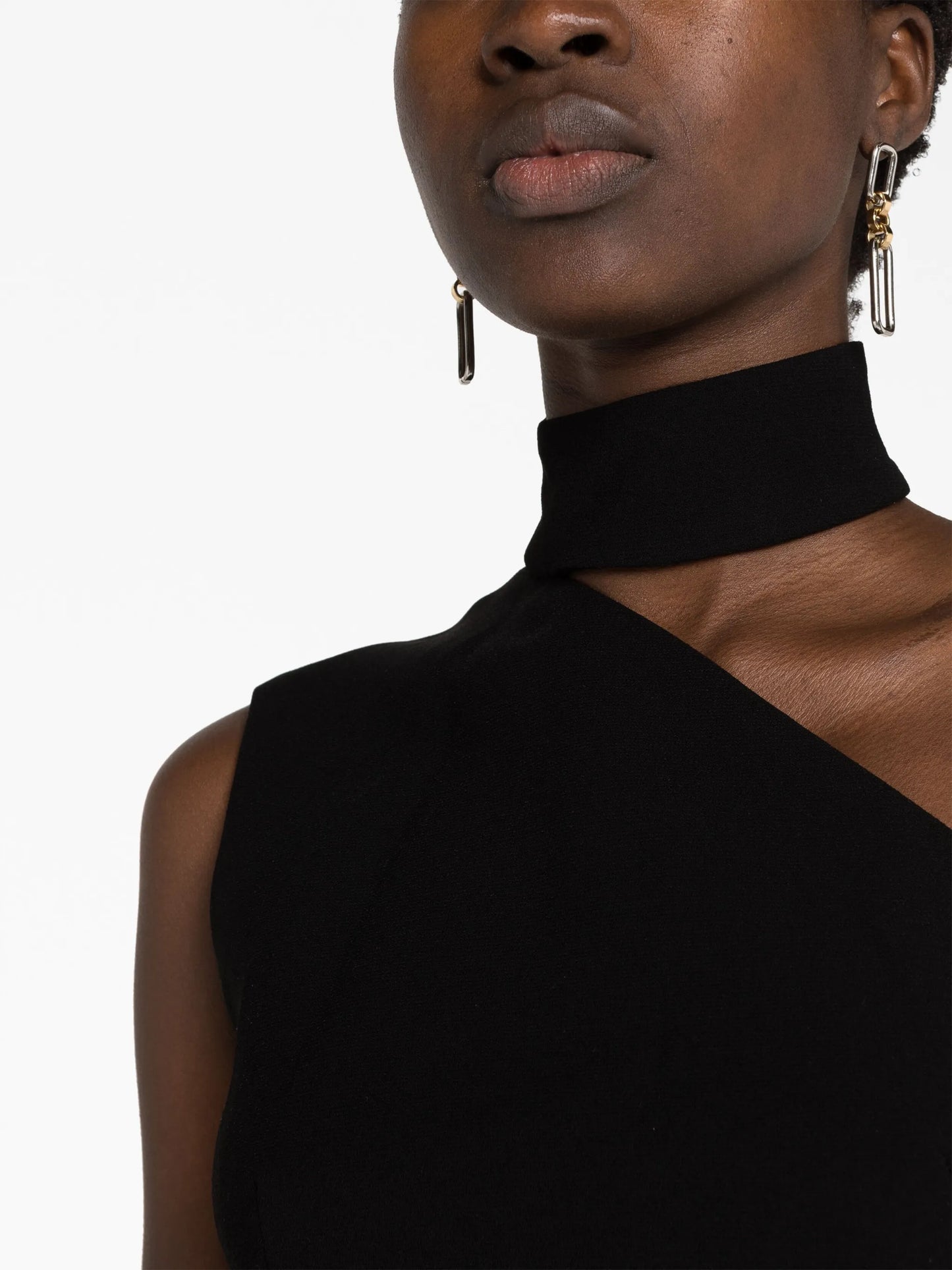 one-shoulder maxi dress