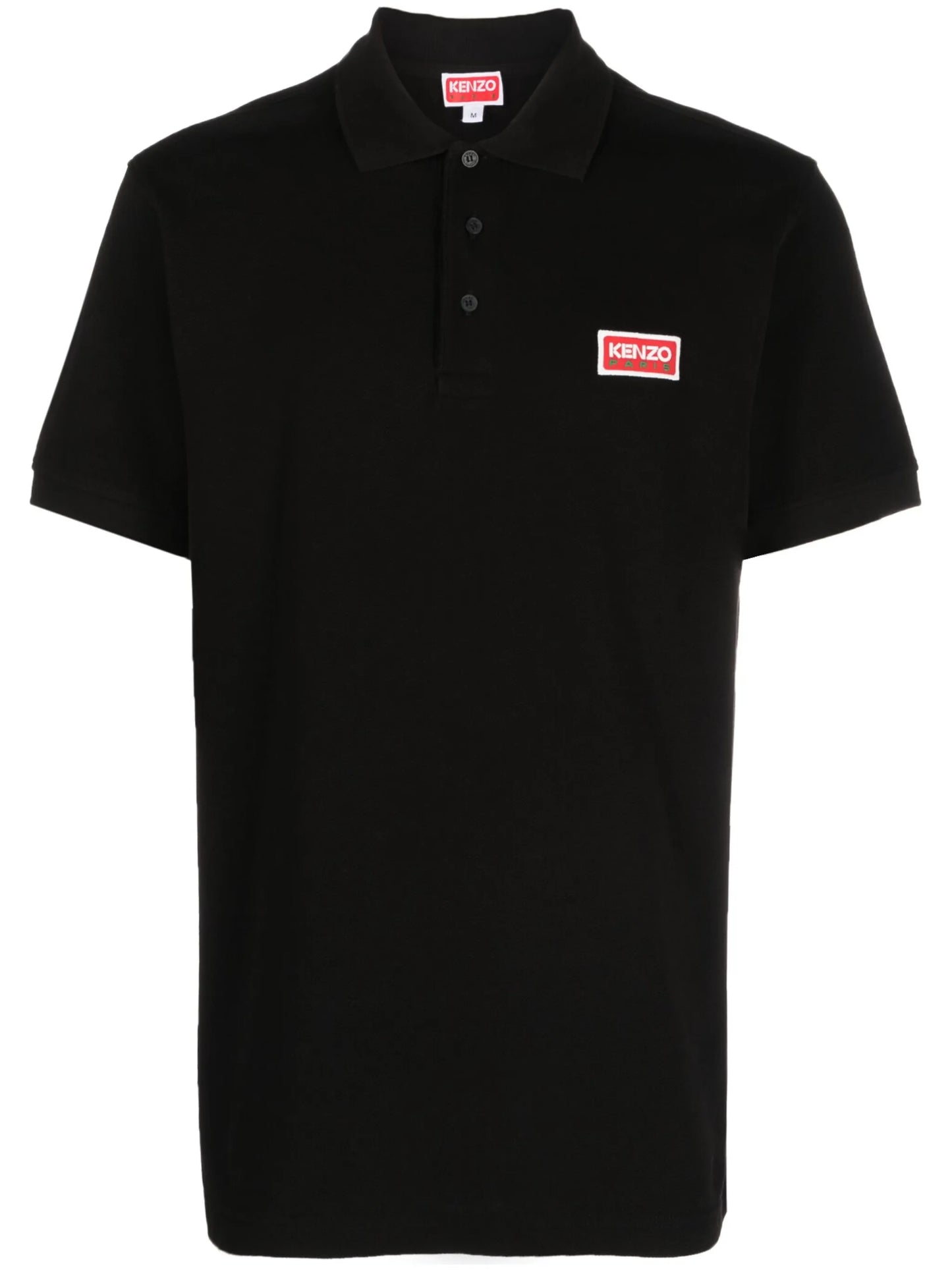 logo-patch cotton polo shirt