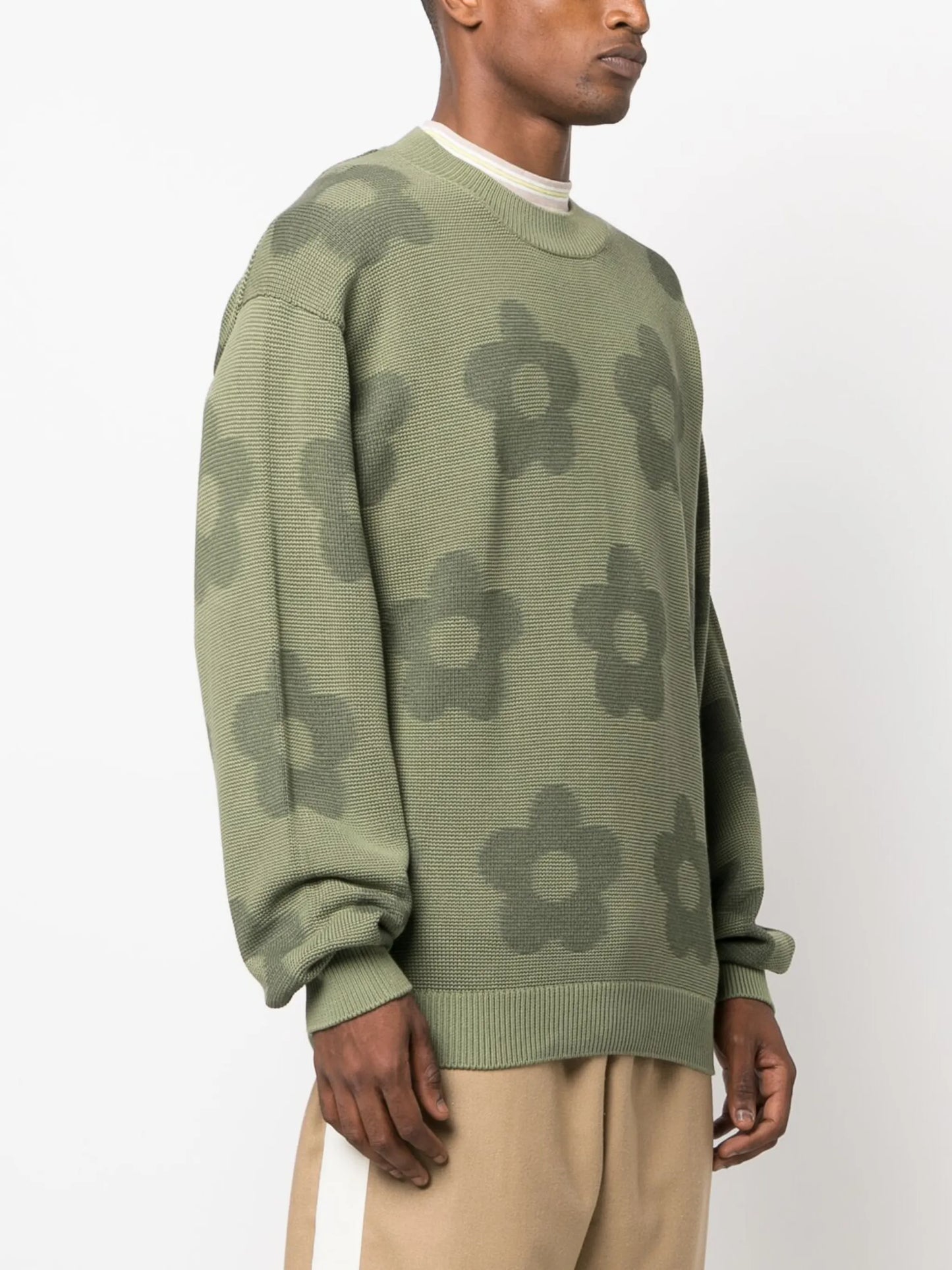 Flower Spot cotton sweatshirt