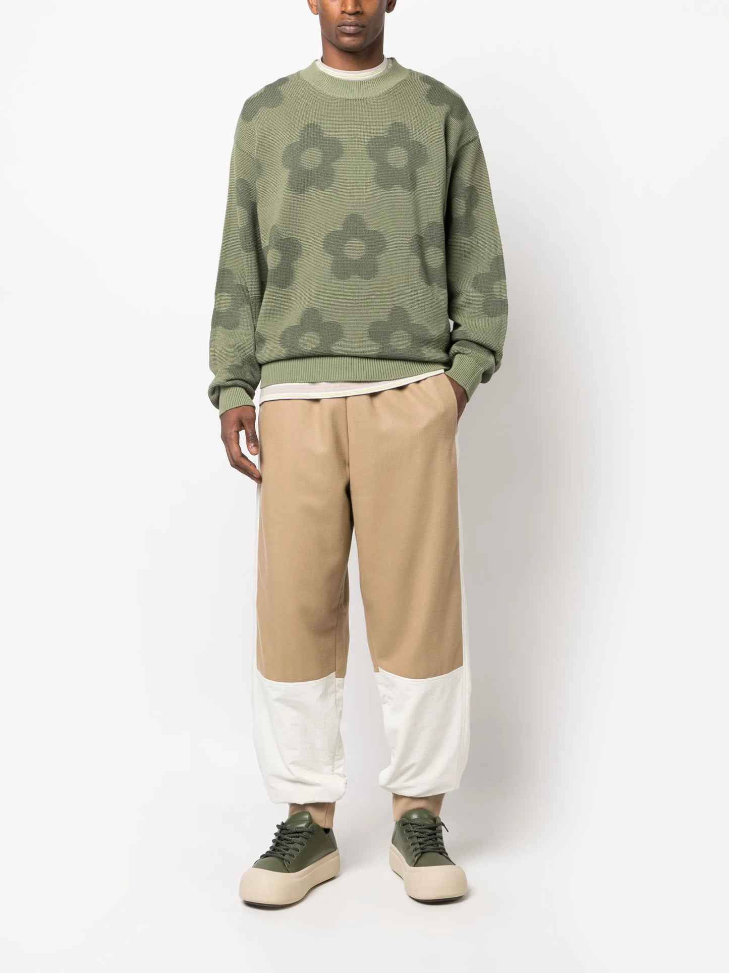 Flower Spot cotton sweatshirt
