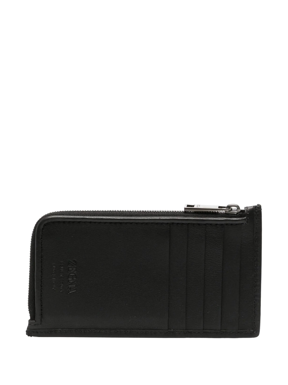 woven zip wallet