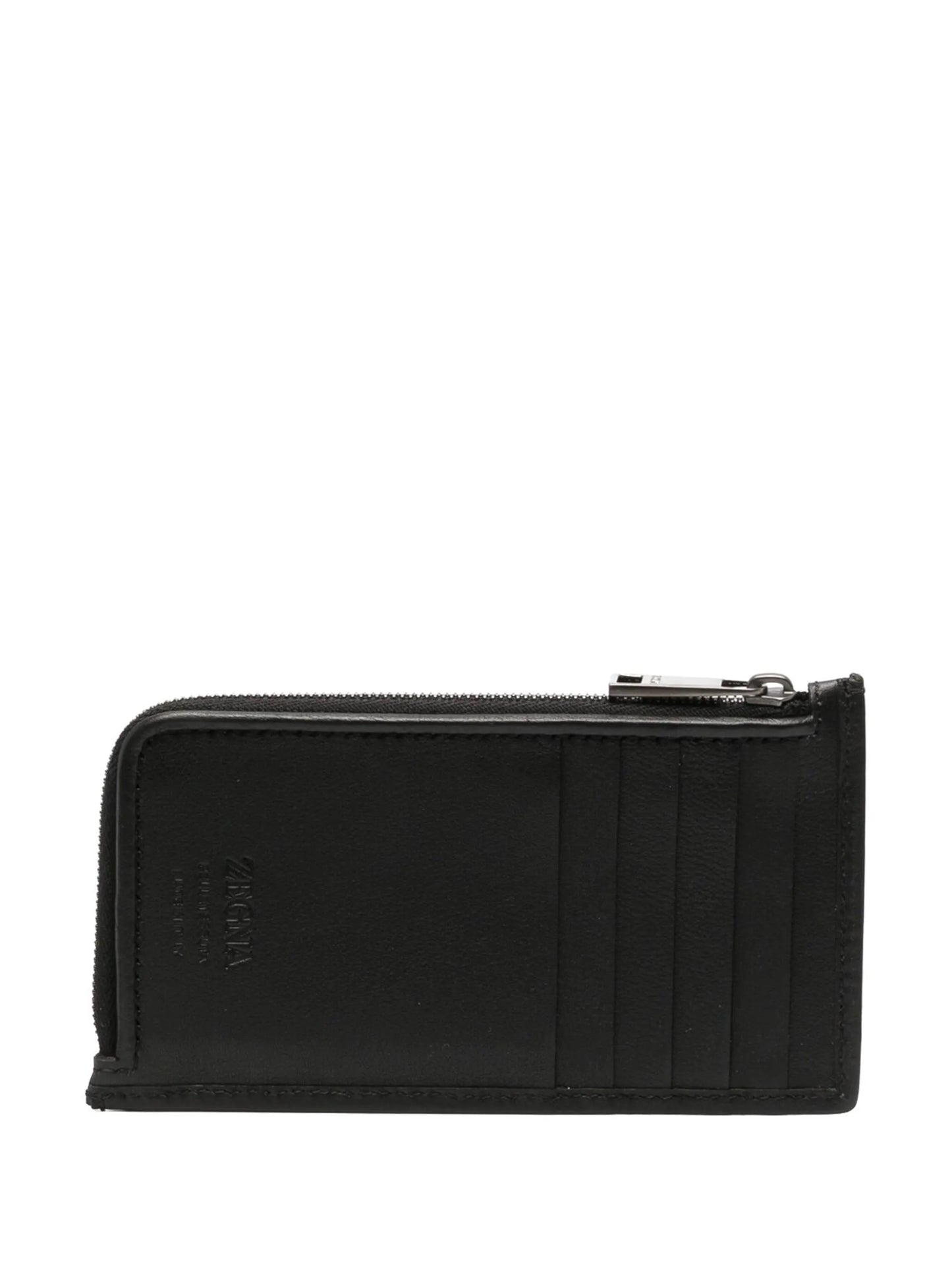 woven zip wallet