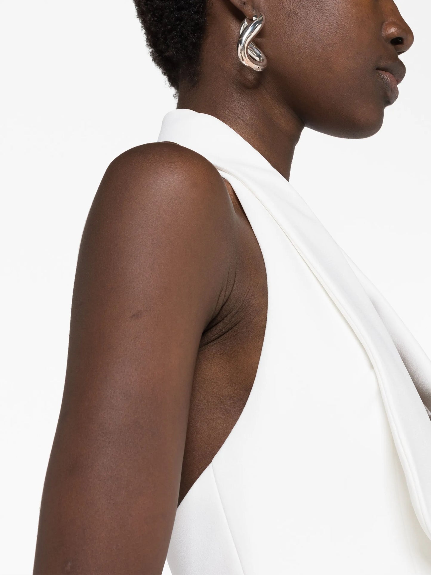 halterneck cropped top