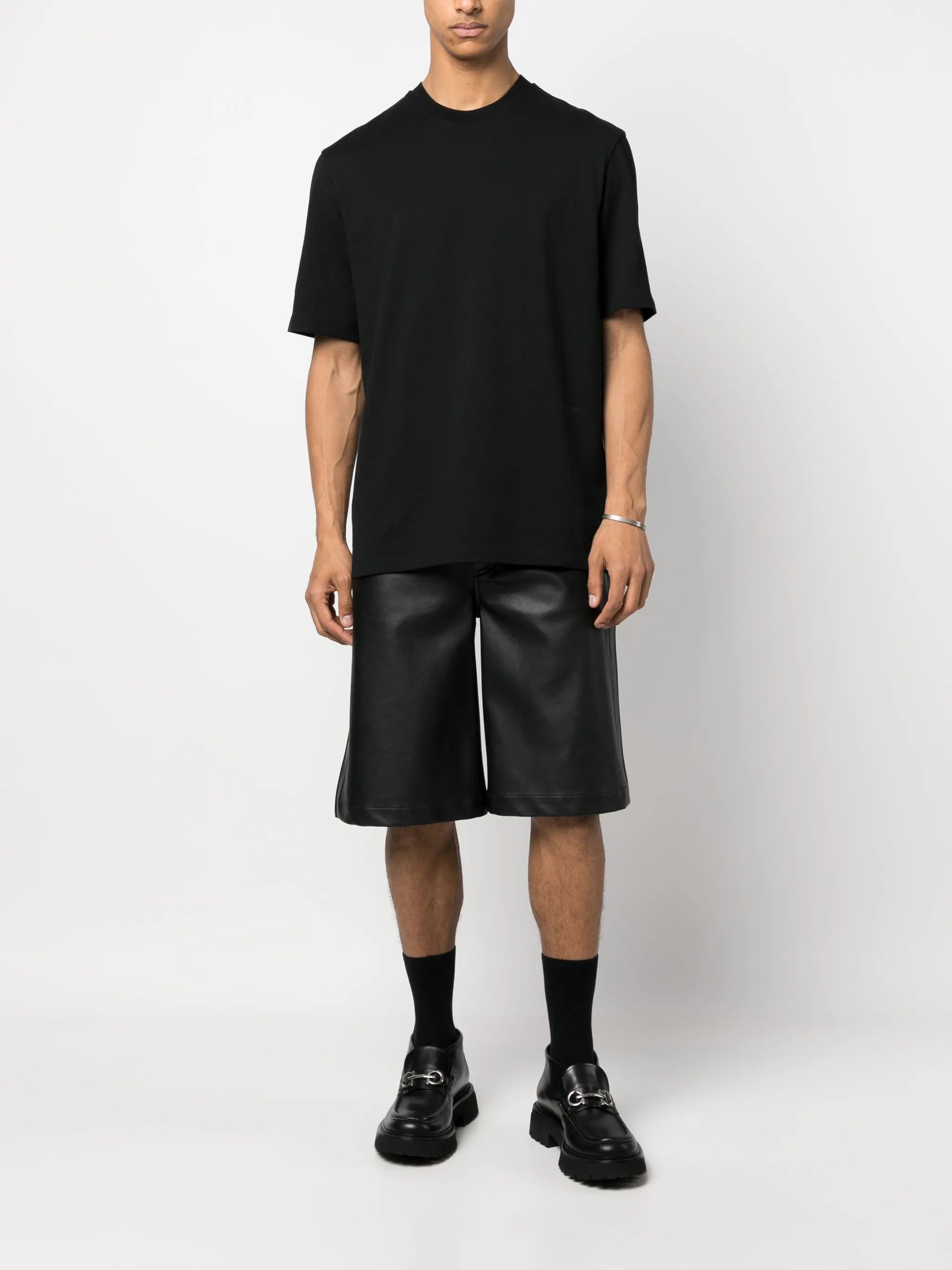 logo-print cotton T-shirt