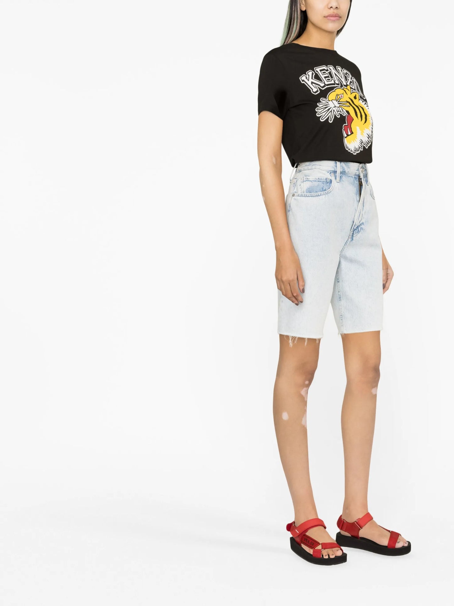 Tiger Varsity cotton T-shirt