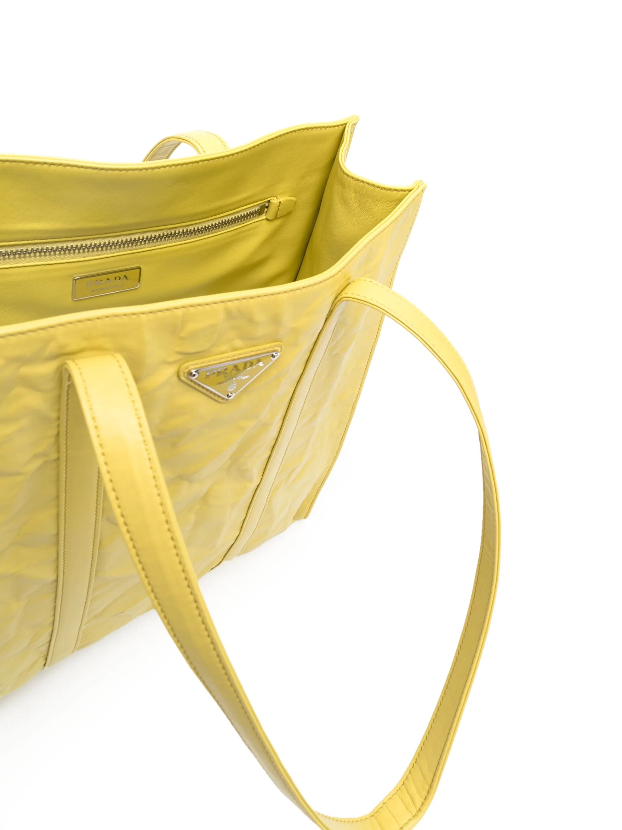 logo-plaque tote bag