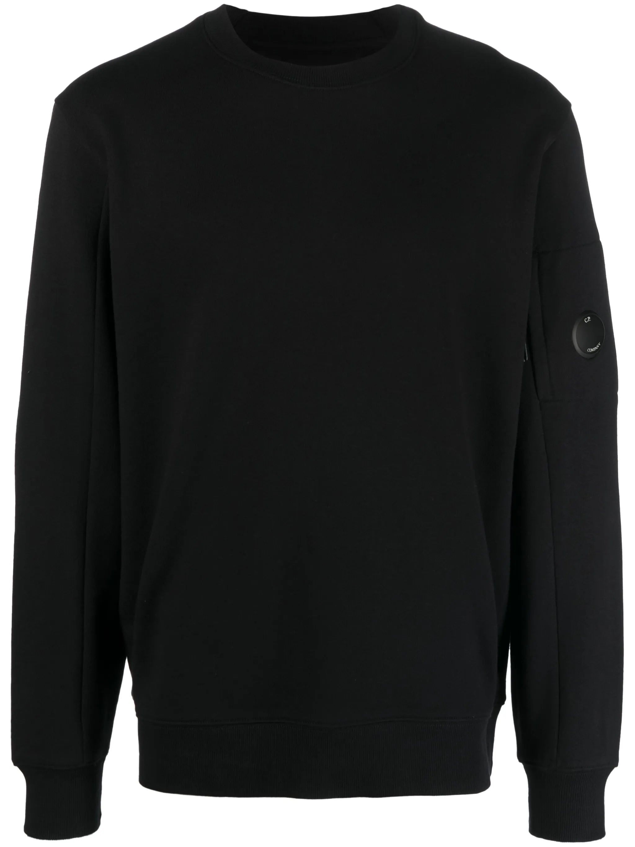 logo-patch cotton sweatshirt