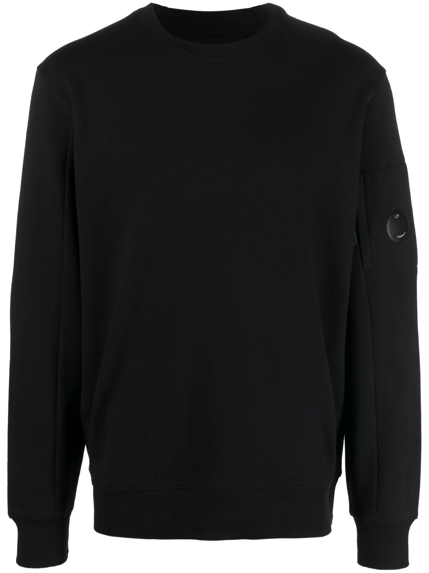 logo-patch cotton sweatshirt