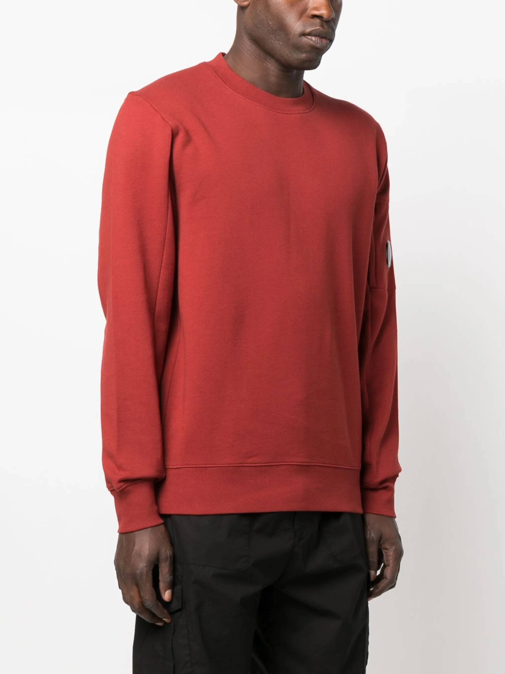 logo-patch cotton sweatshirt