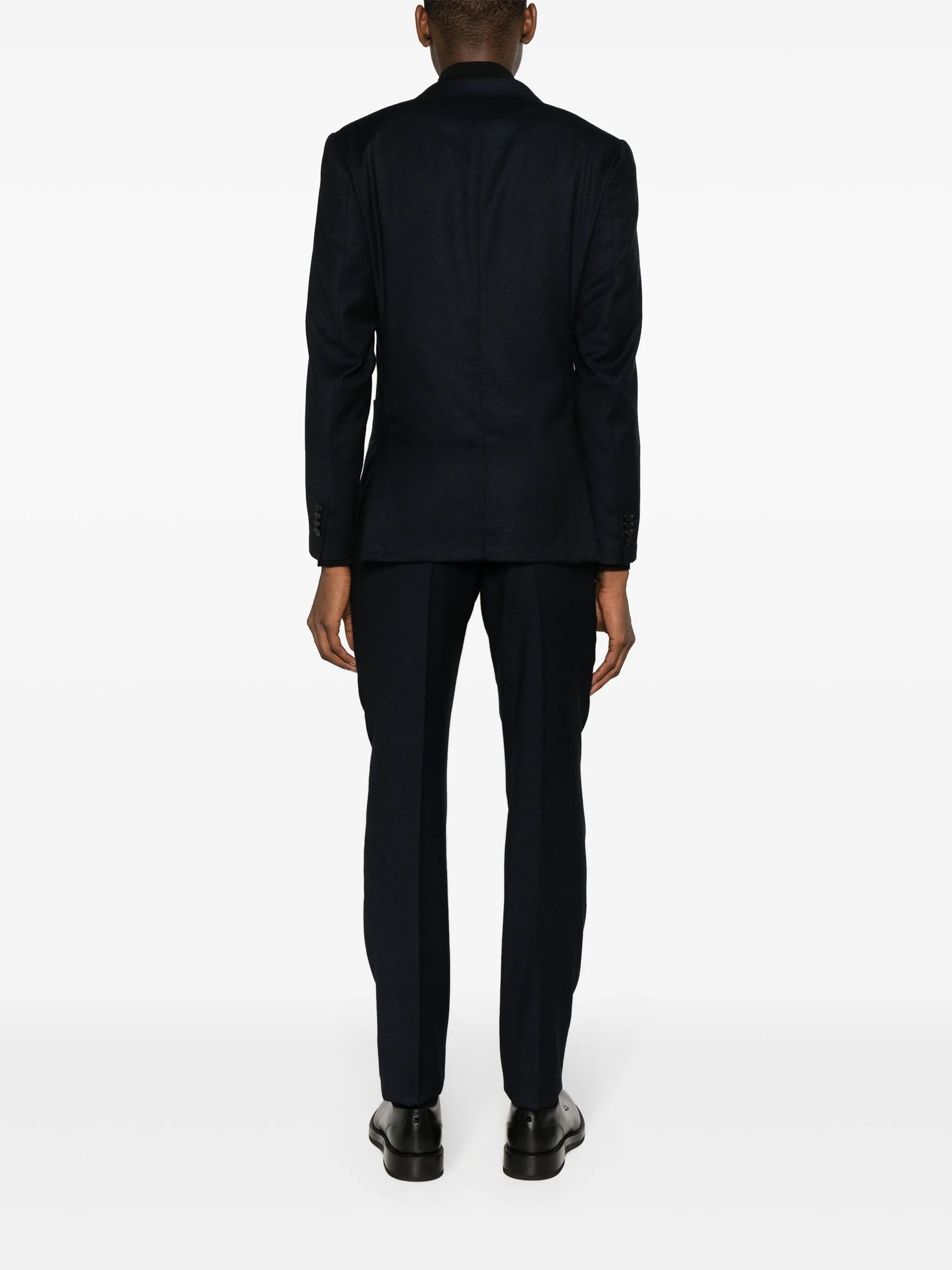 single-breasted tech-merino suit
