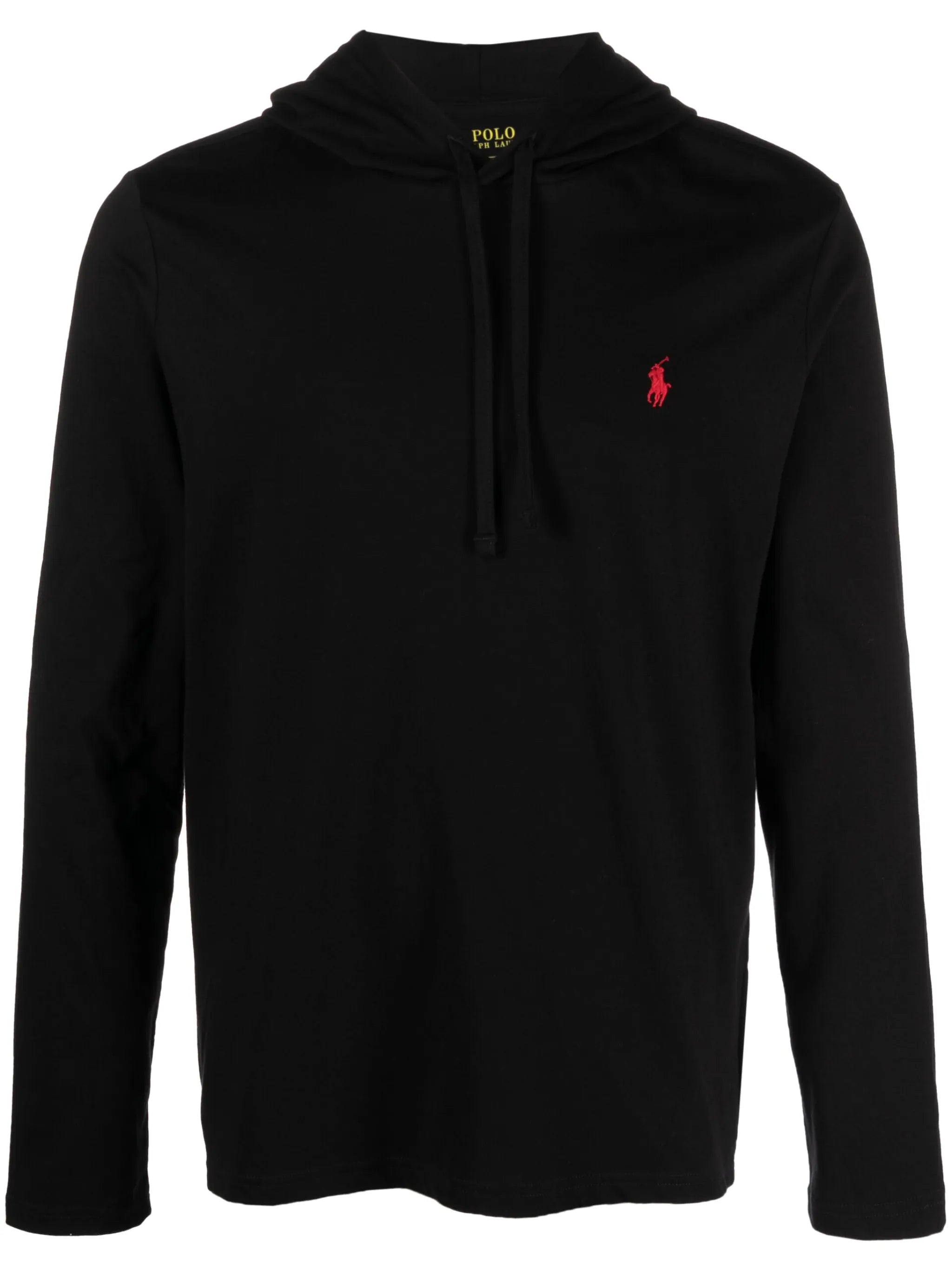 Polo Pony-embroidered cotton hoodie