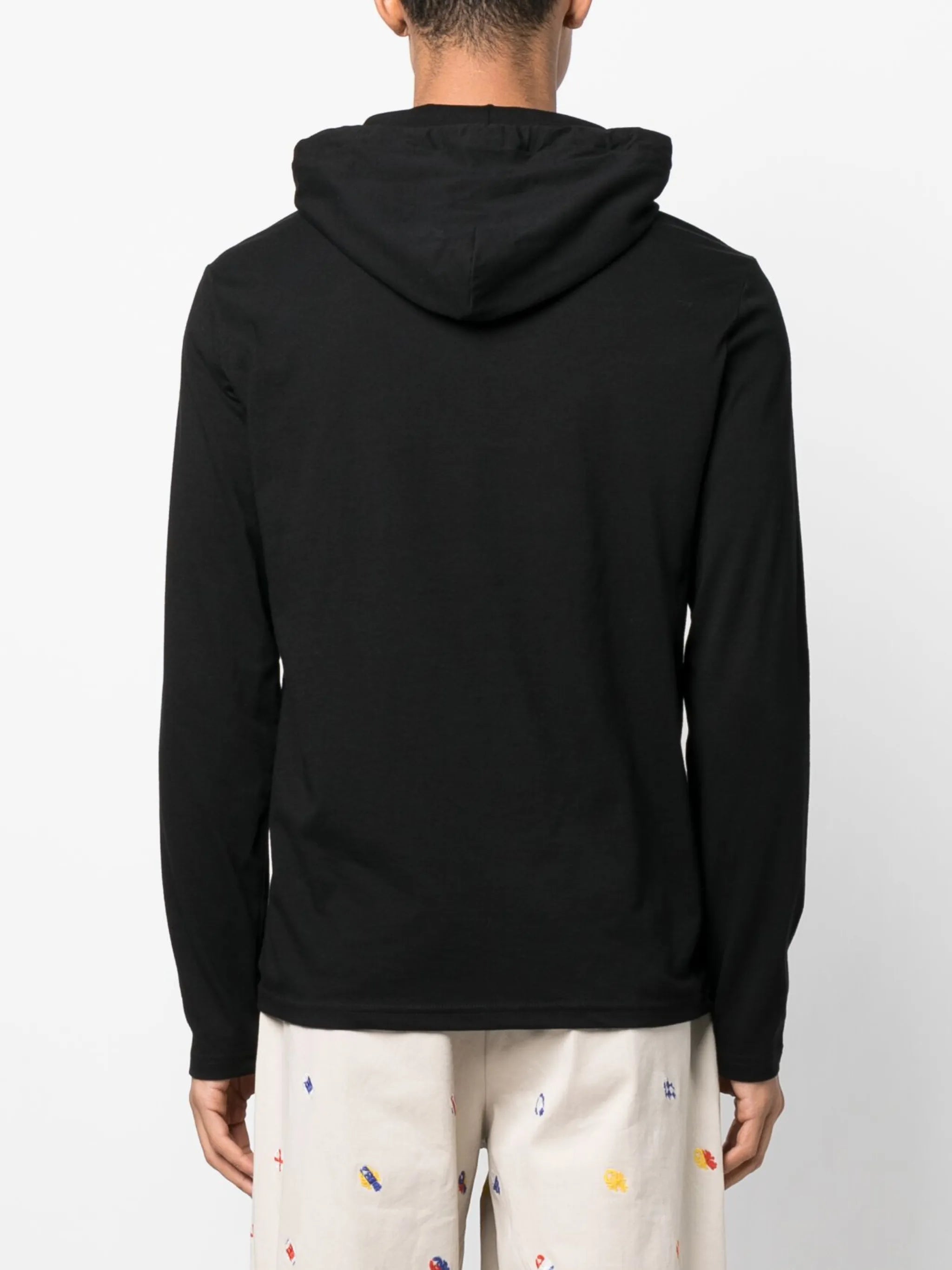 Polo Pony-embroidered cotton hoodie