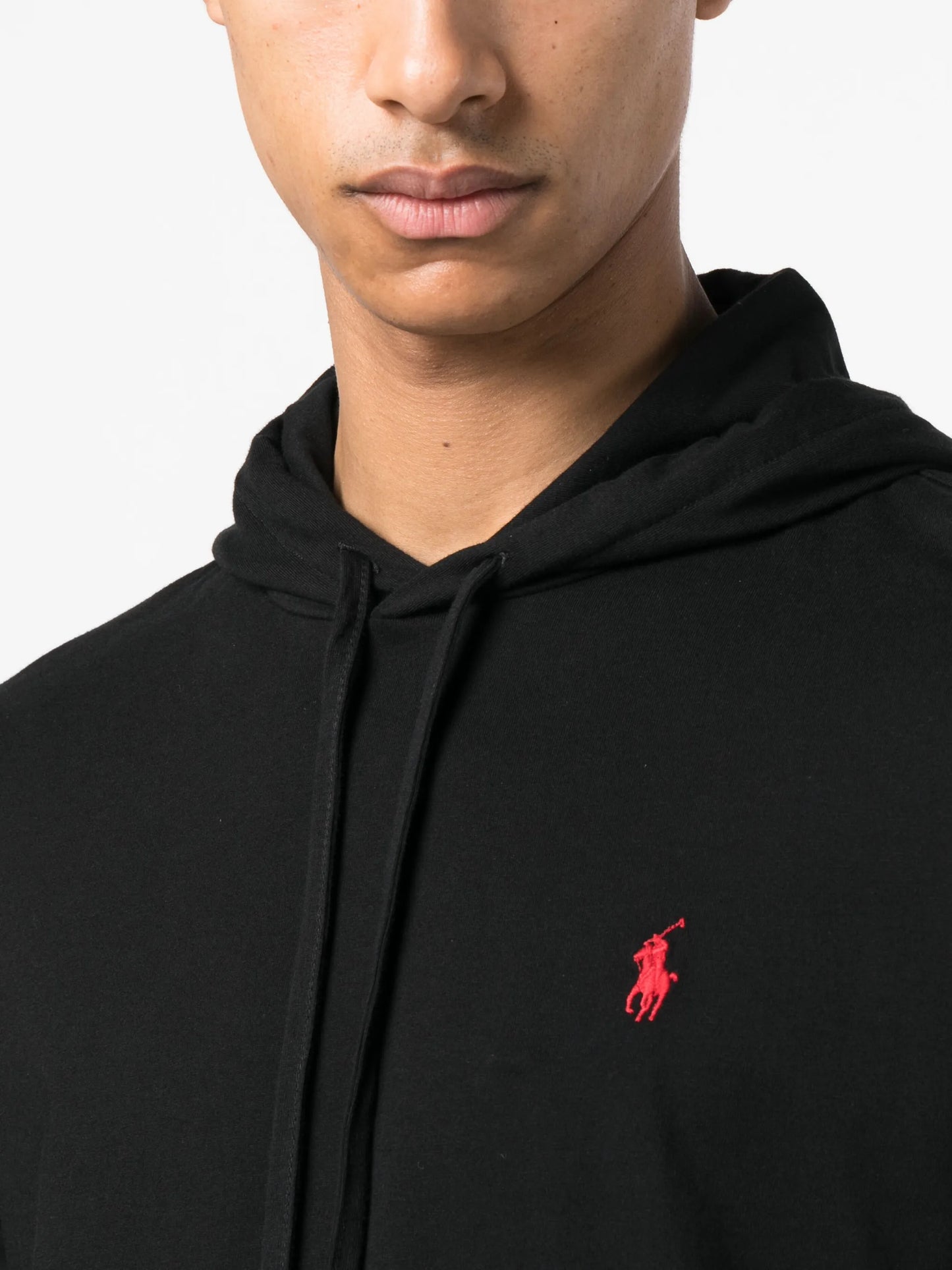 Polo Pony-embroidered cotton hoodie