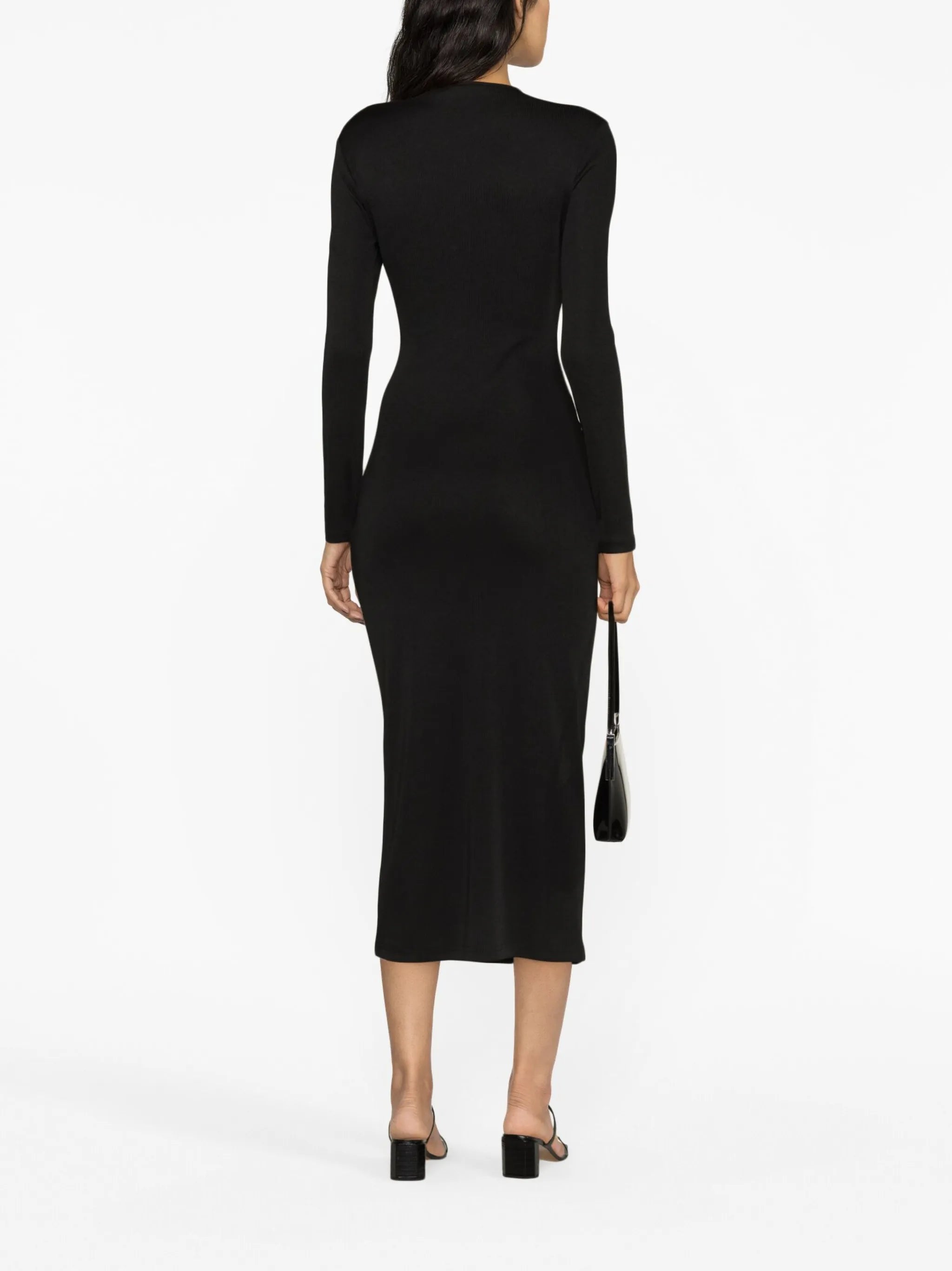 Orbit cut-out midi dress