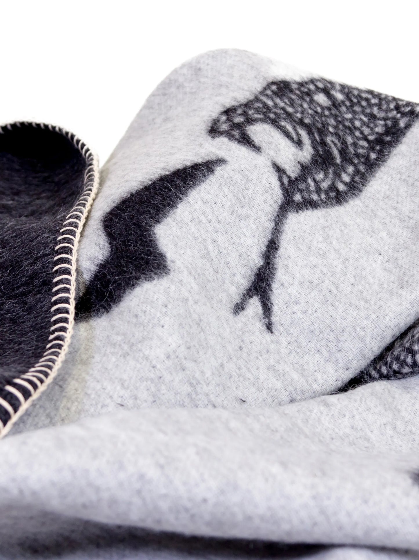 Peyote alpaca-wool throw