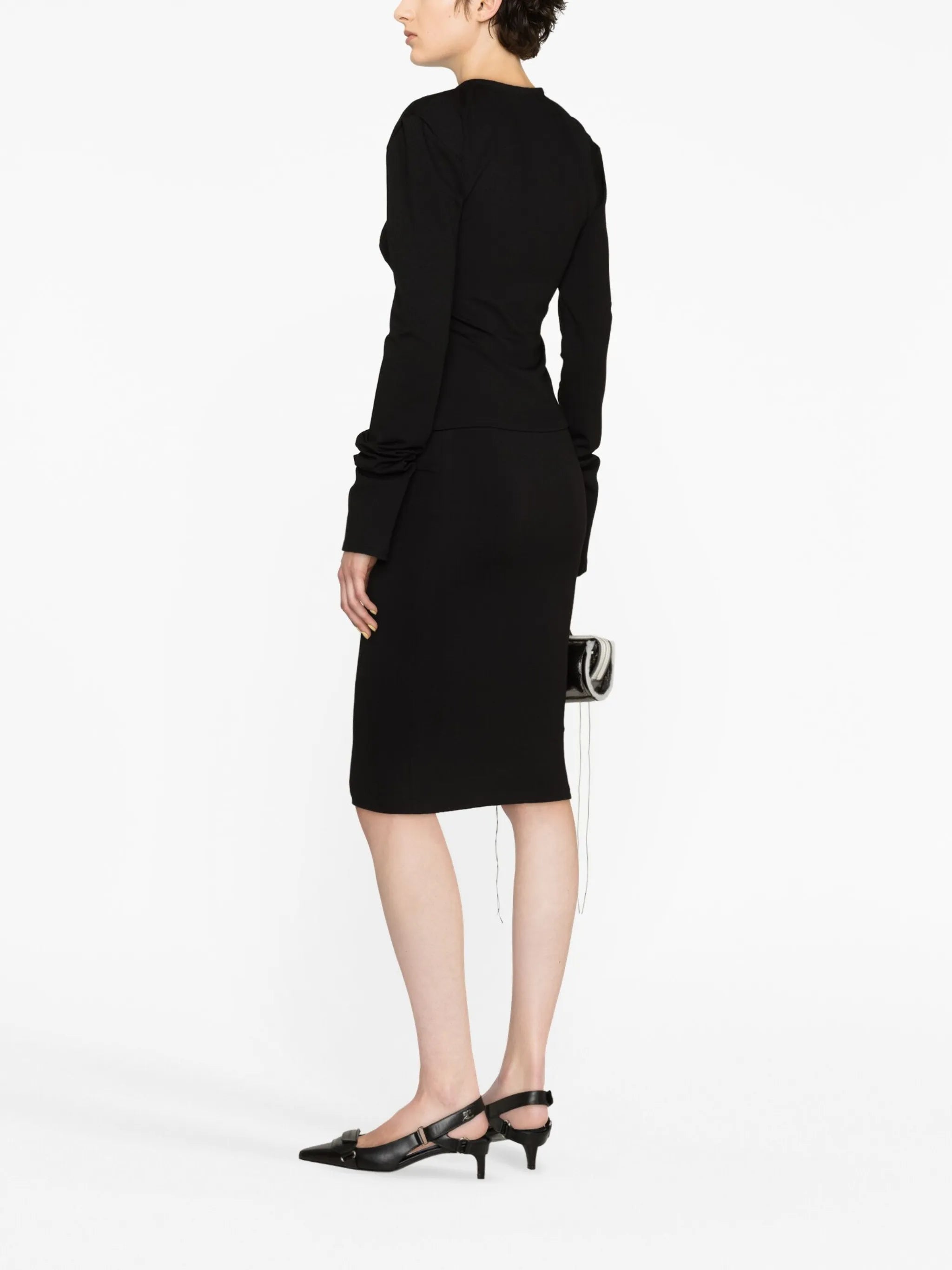 adjustable midi skirt