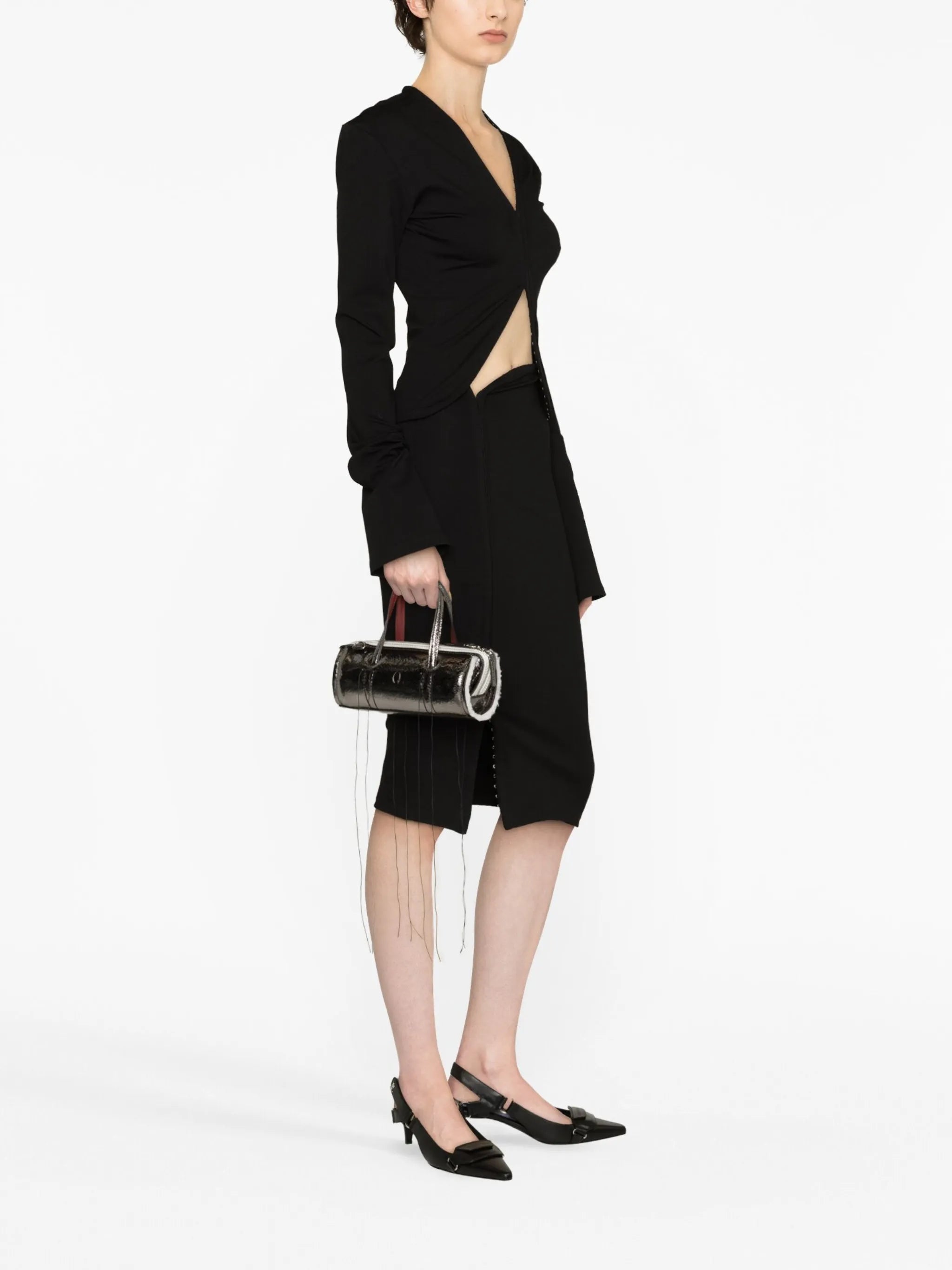 adjustable midi skirt