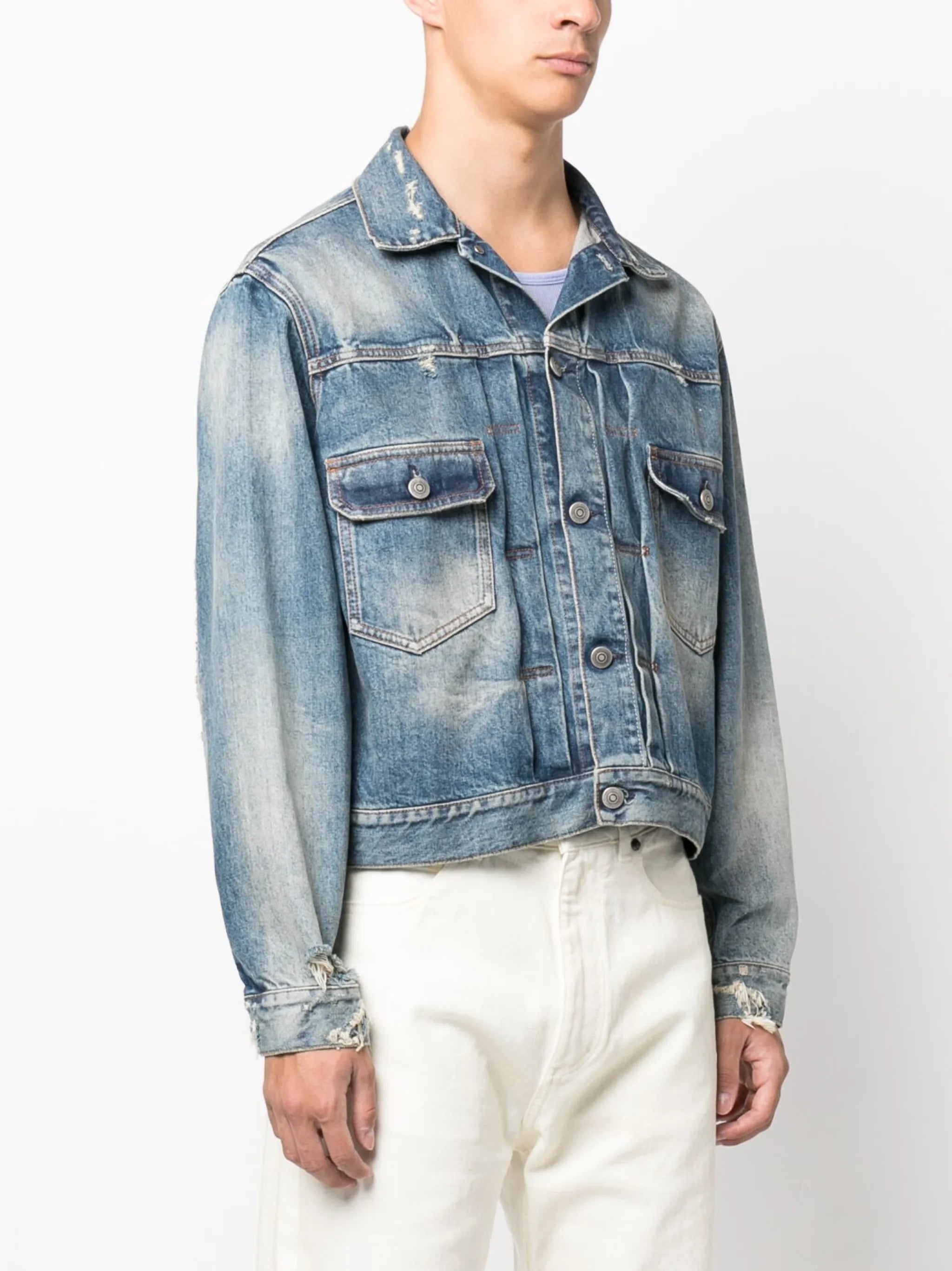 Décortiqué denim jacket