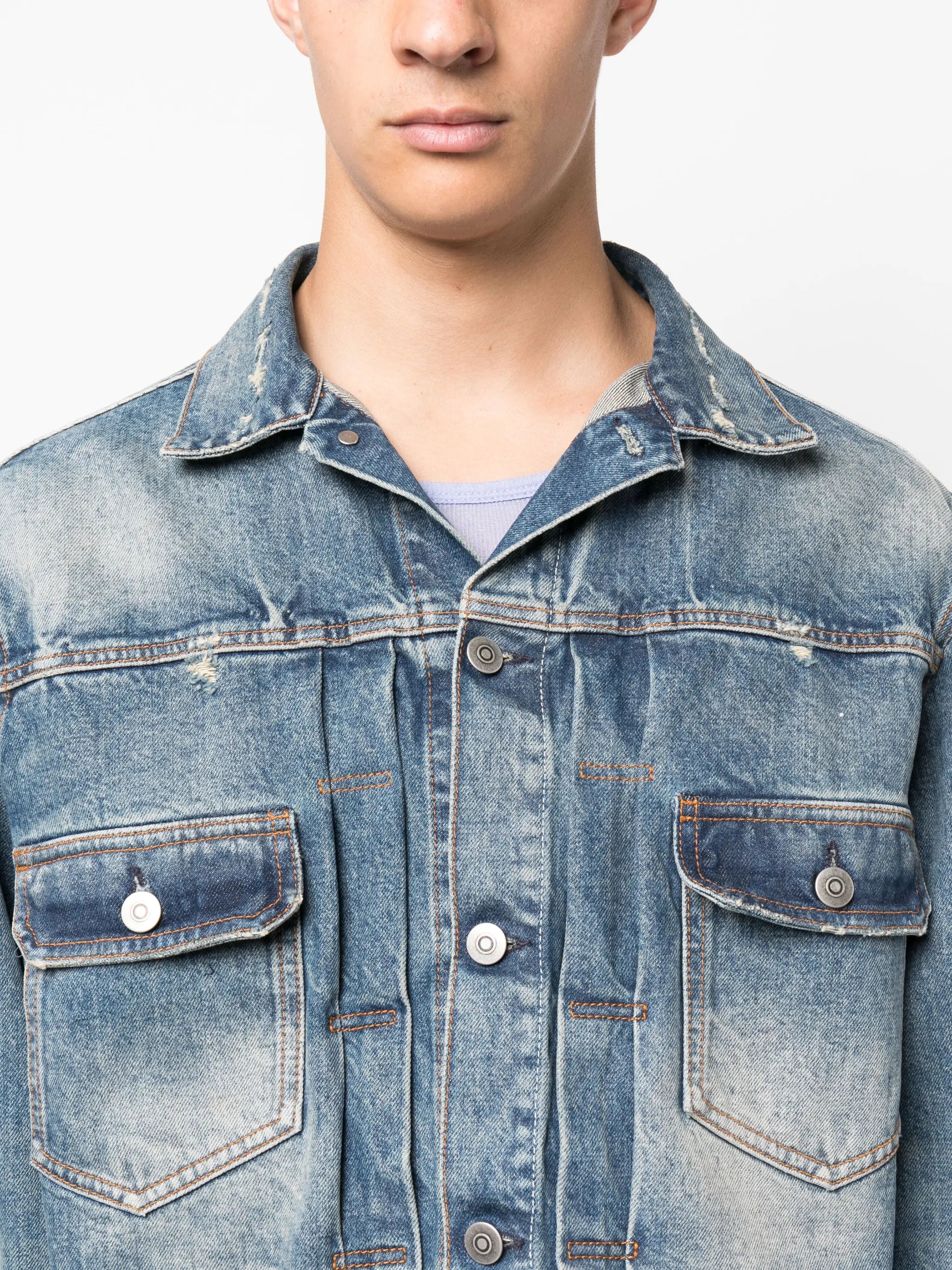 Décortiqué denim jacket