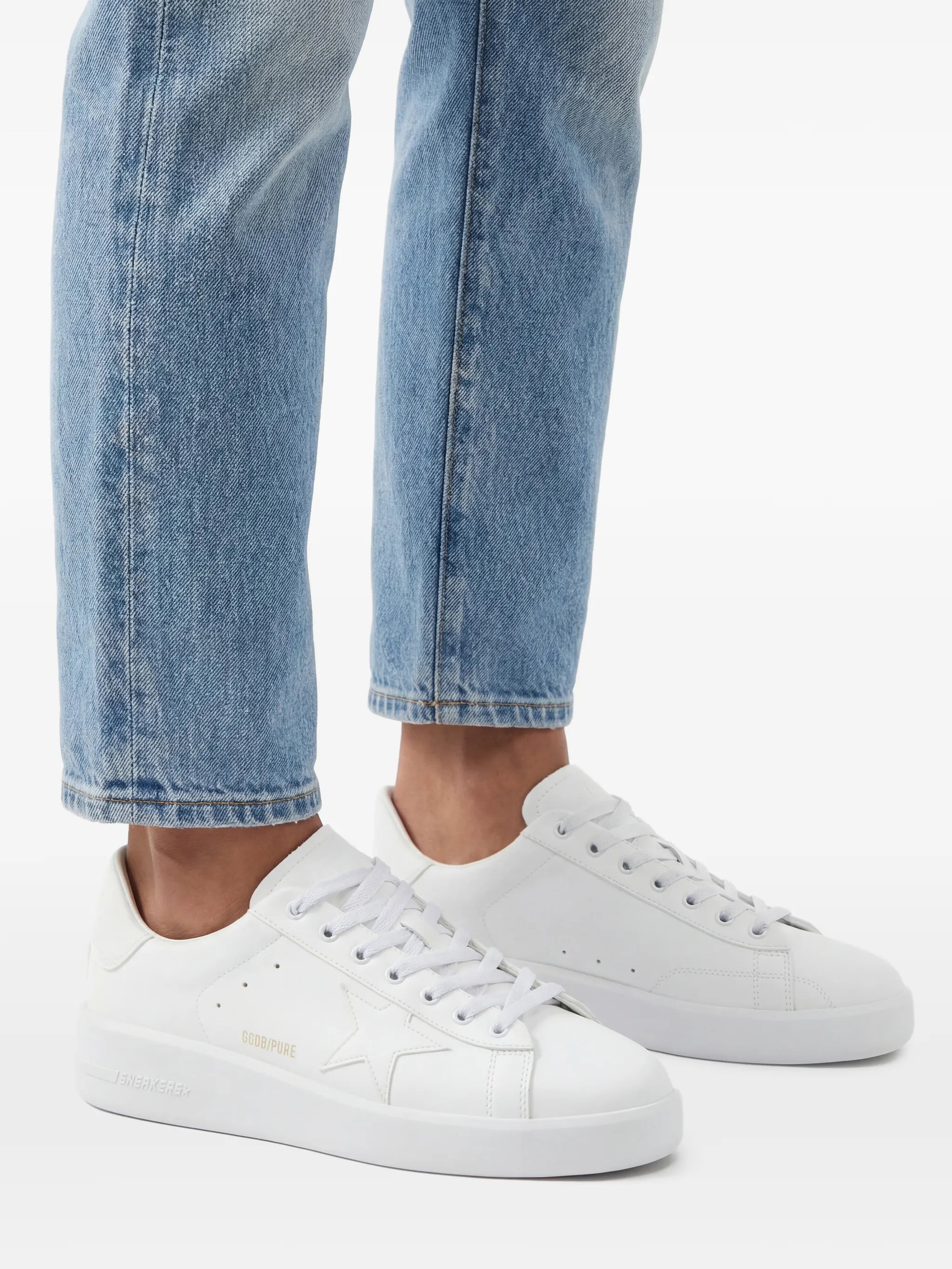 Purestar faux-leather sneakers