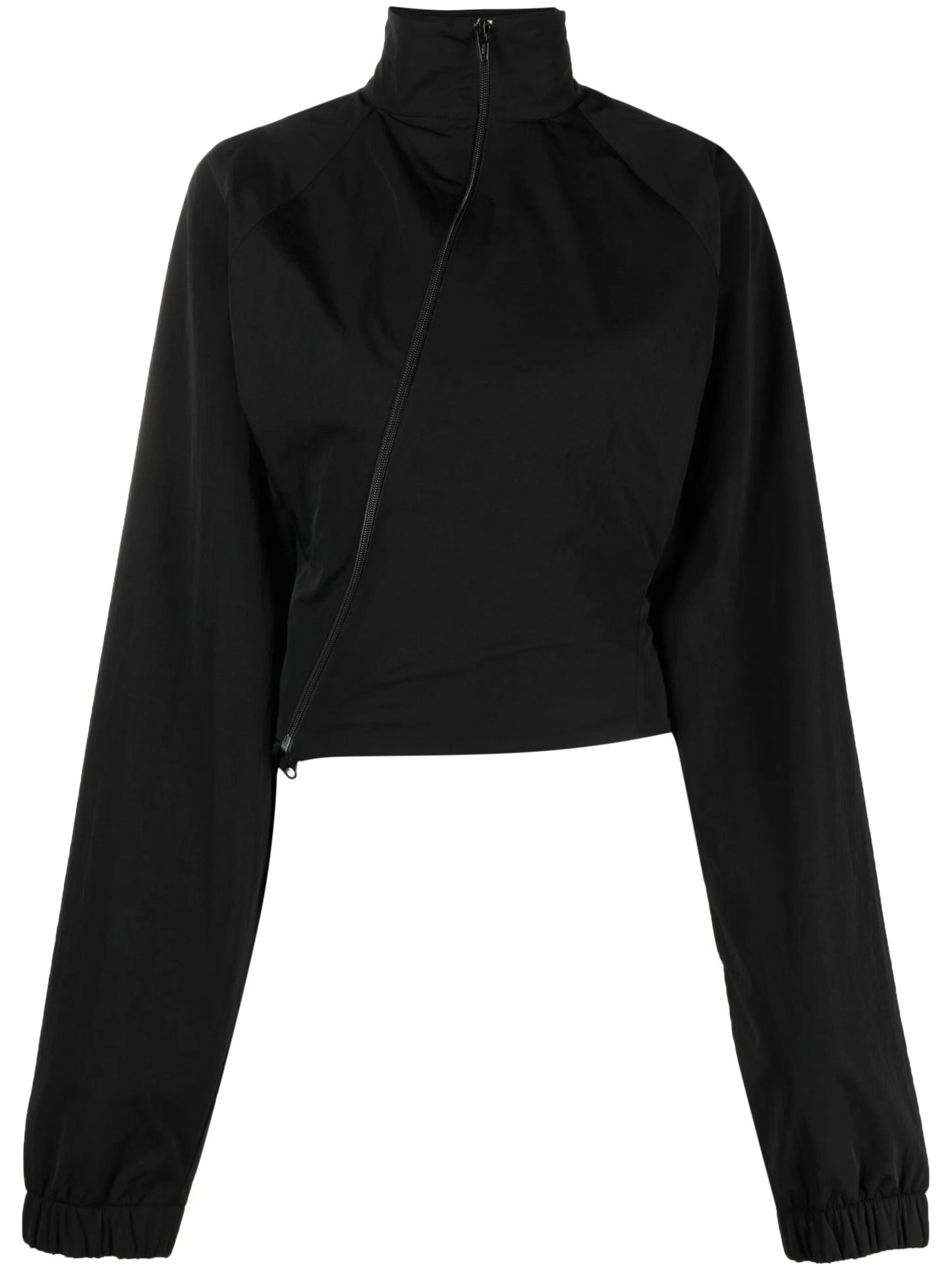 asymmetric layered jacket