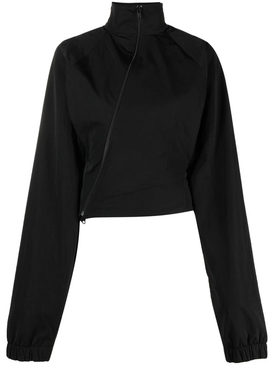asymmetric layered jacket