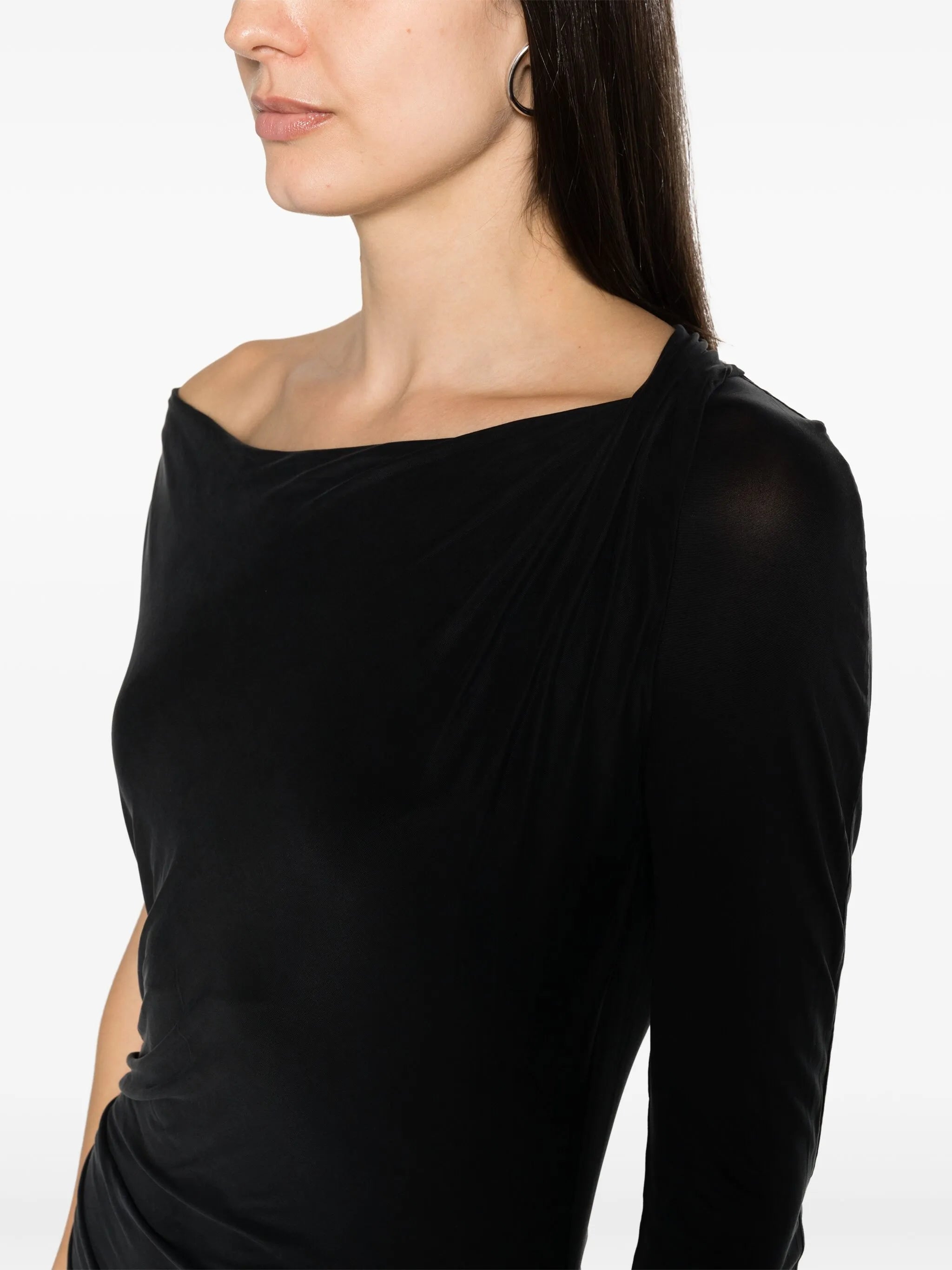 Myrtia asymmetric maxi dress
