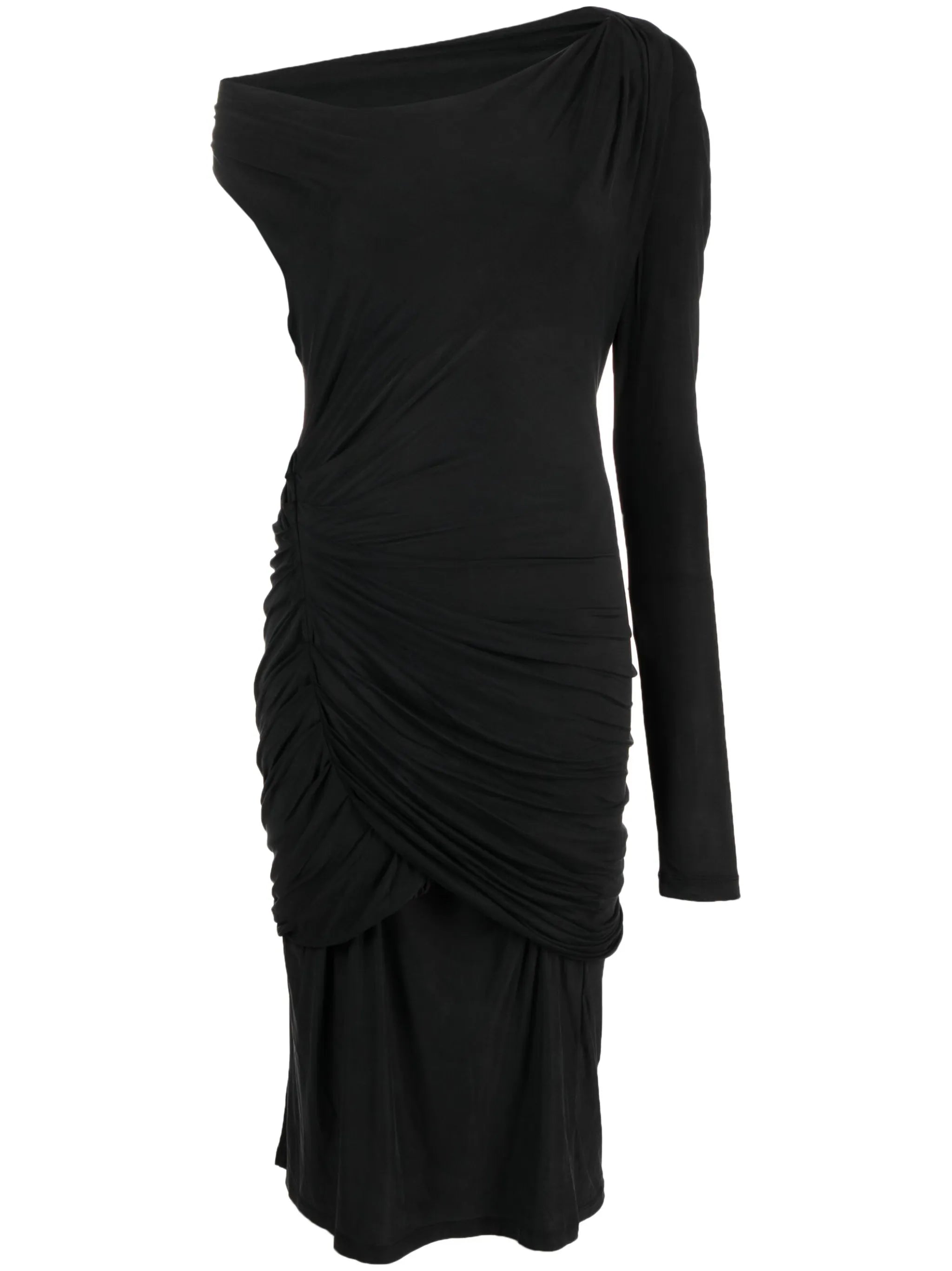 Myrtia asymmetric maxi dress