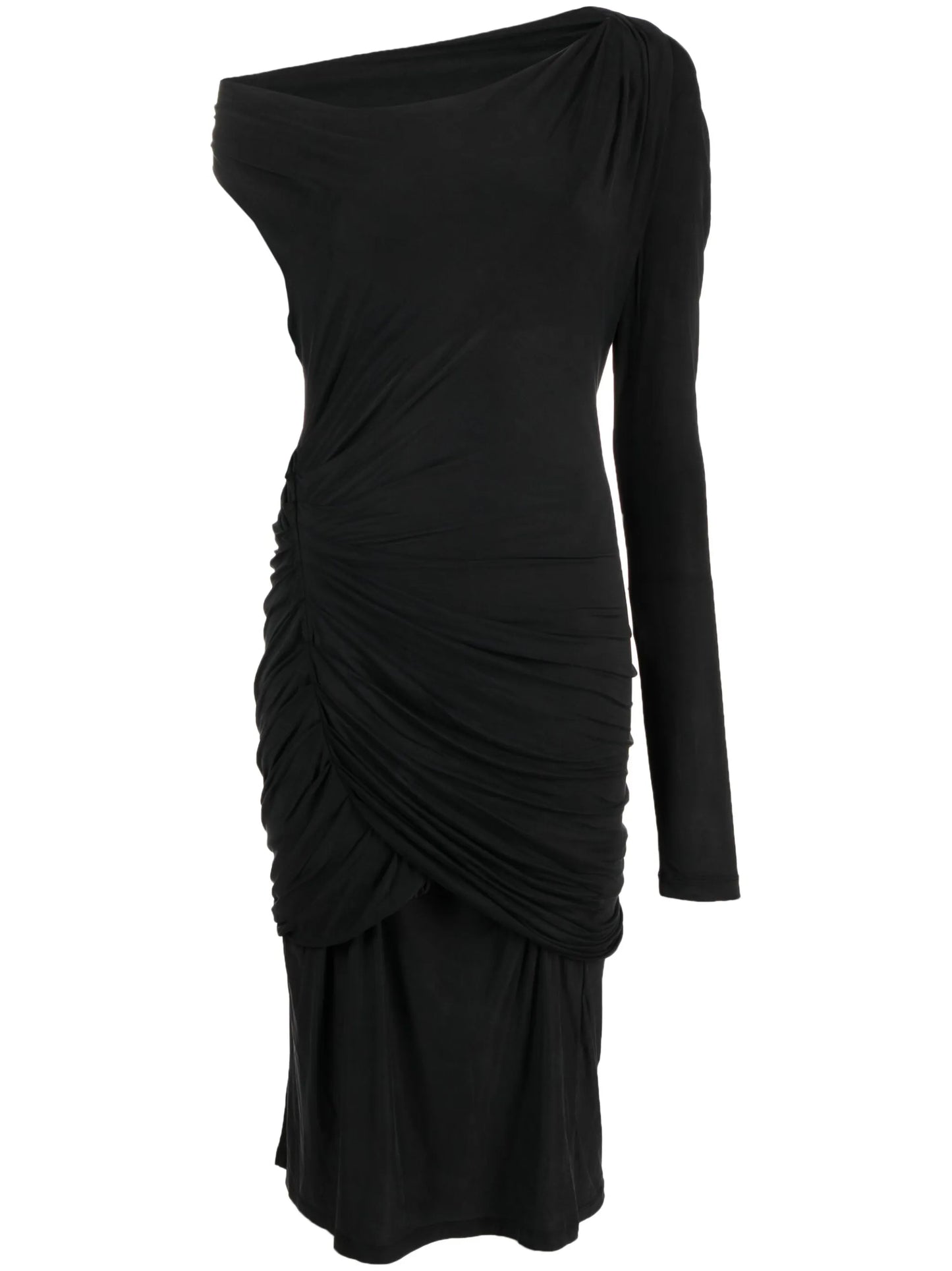 Myrtia asymmetric maxi dress