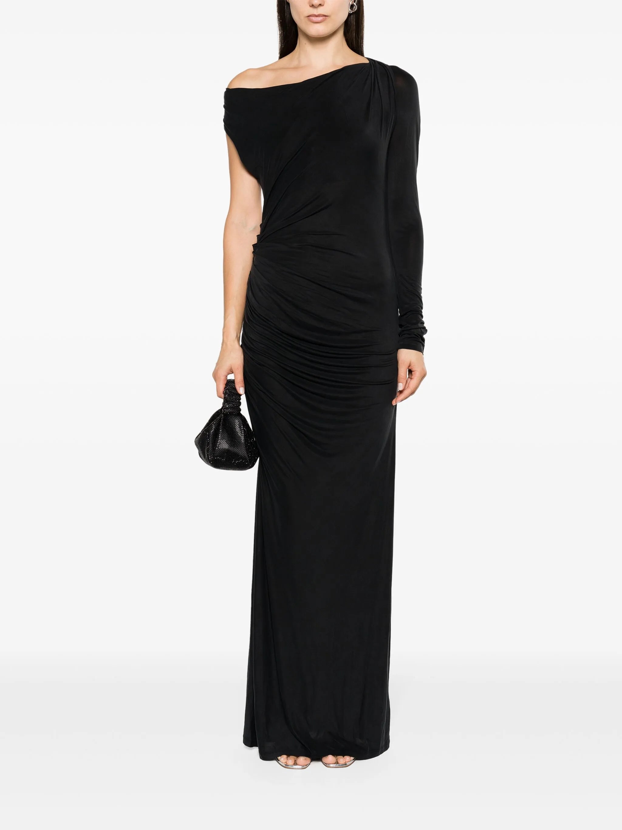 Myrtia asymmetric maxi dress