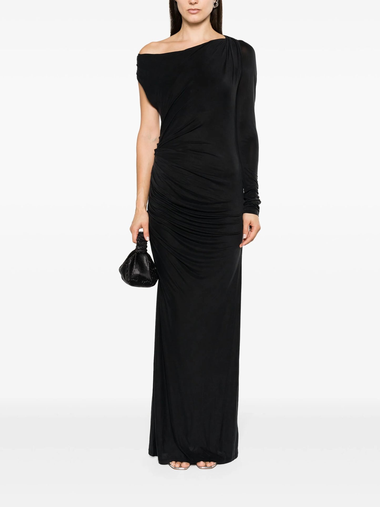 Myrtia asymmetric maxi dress