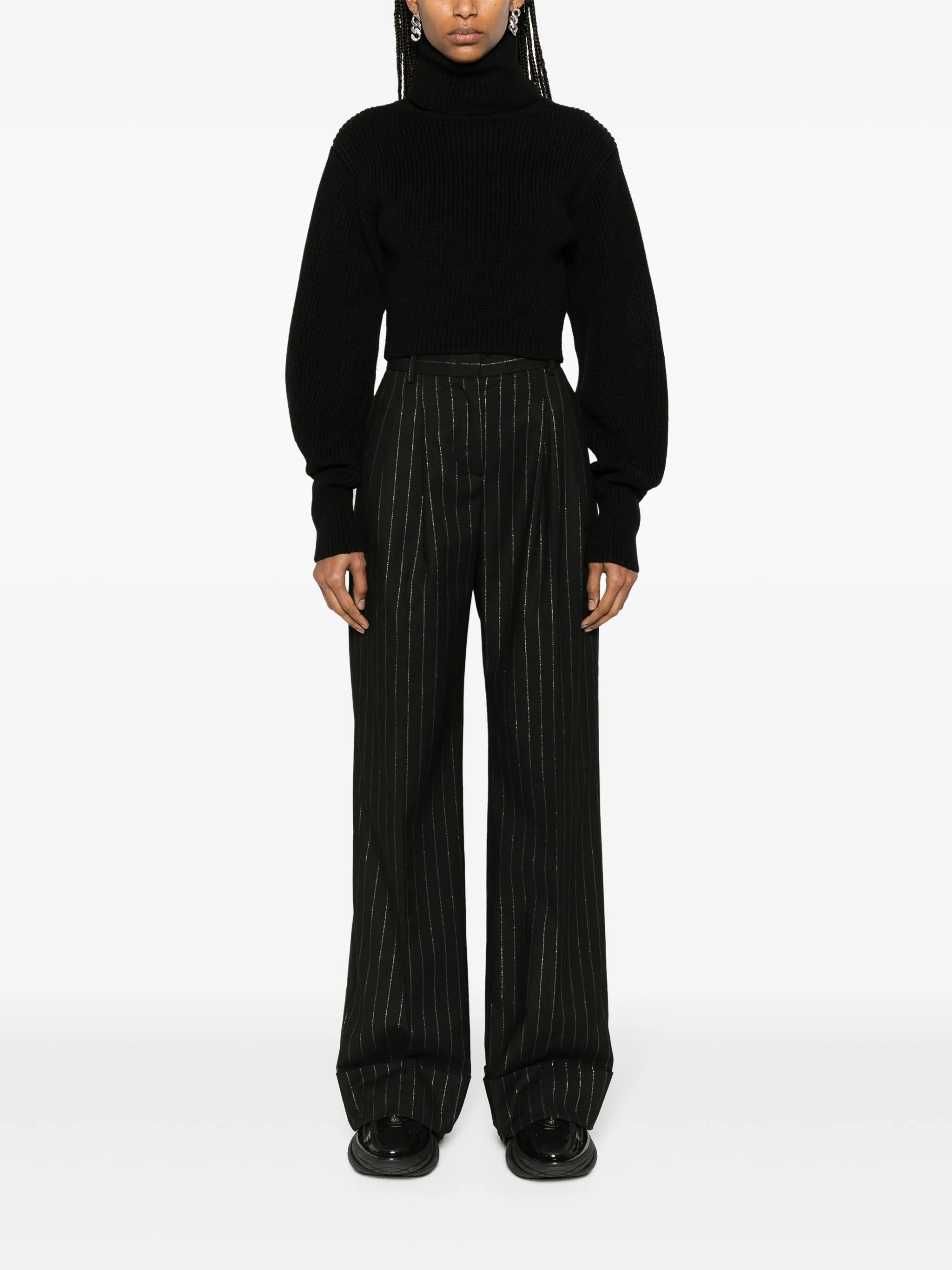 Tokke merino cropped jumper
