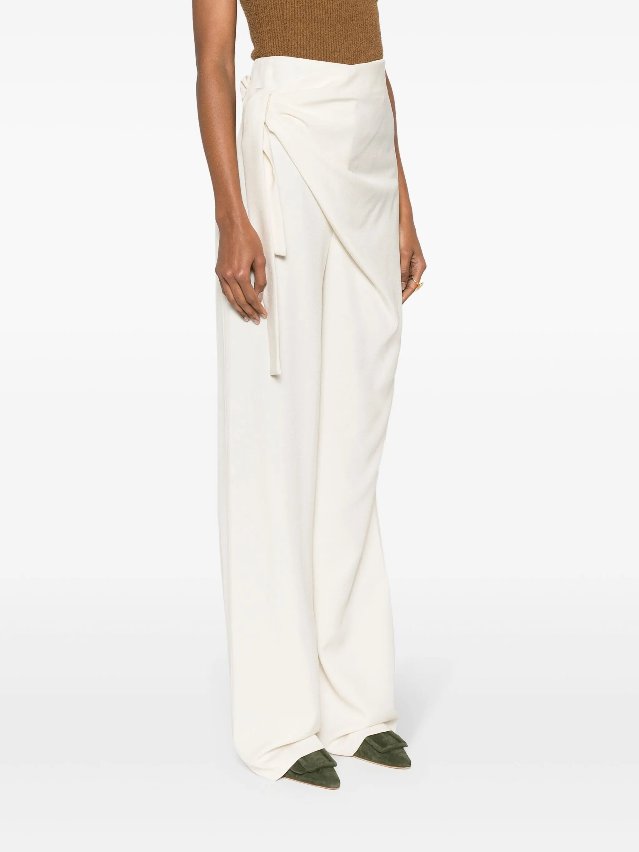 Carlow straight-leg trousers