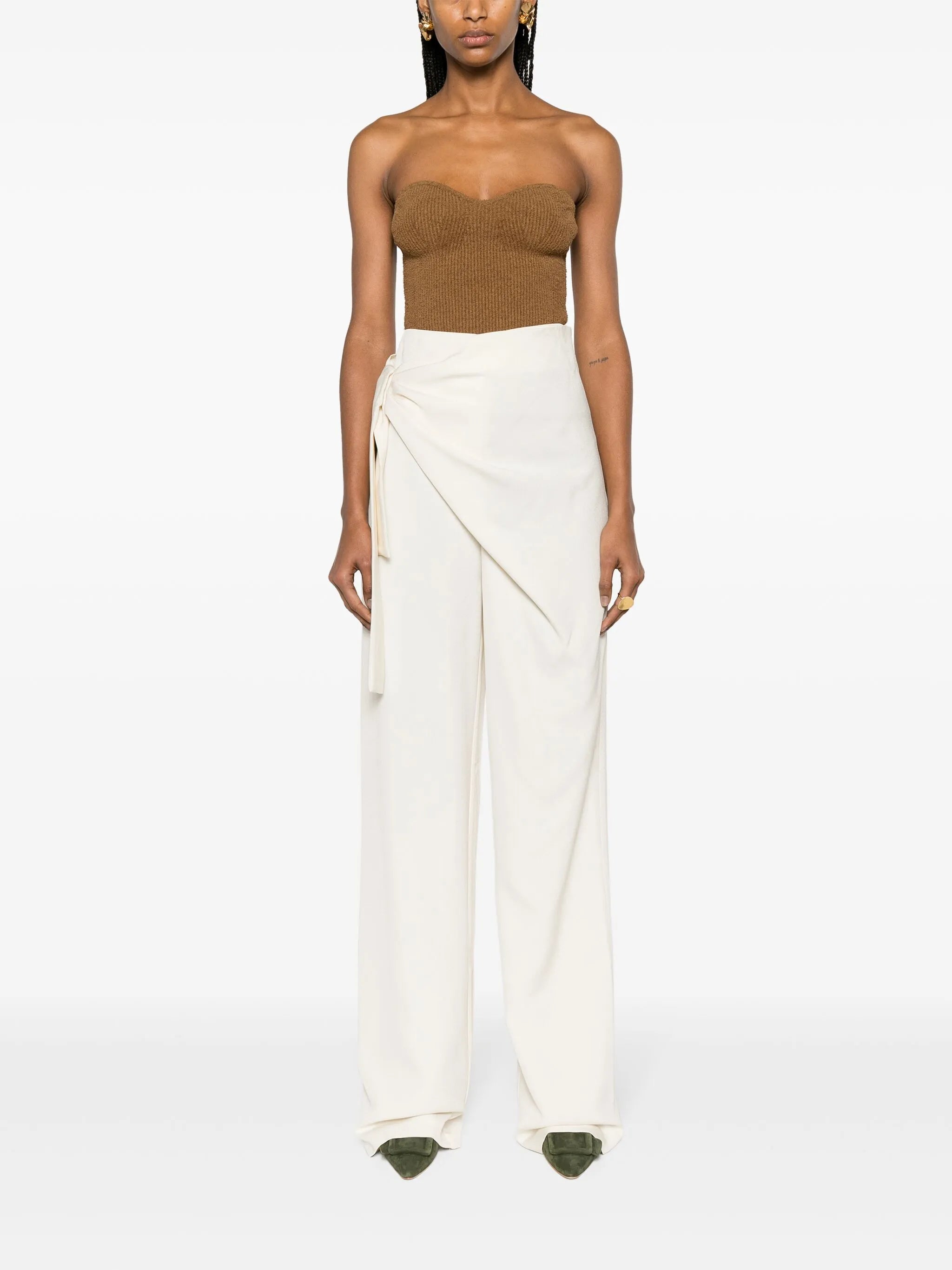 Carlow straight-leg trousers