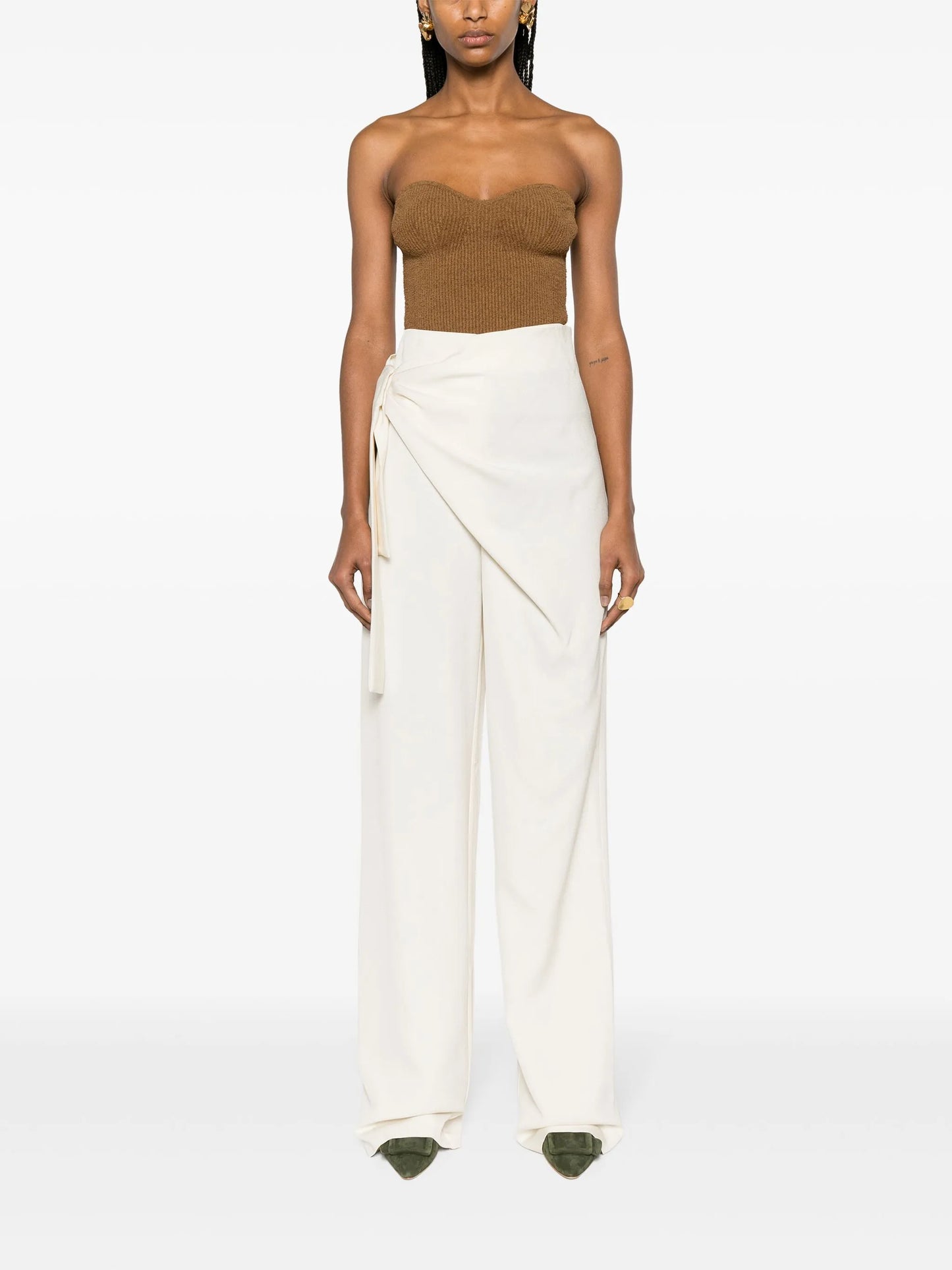 Carlow straight-leg trousers