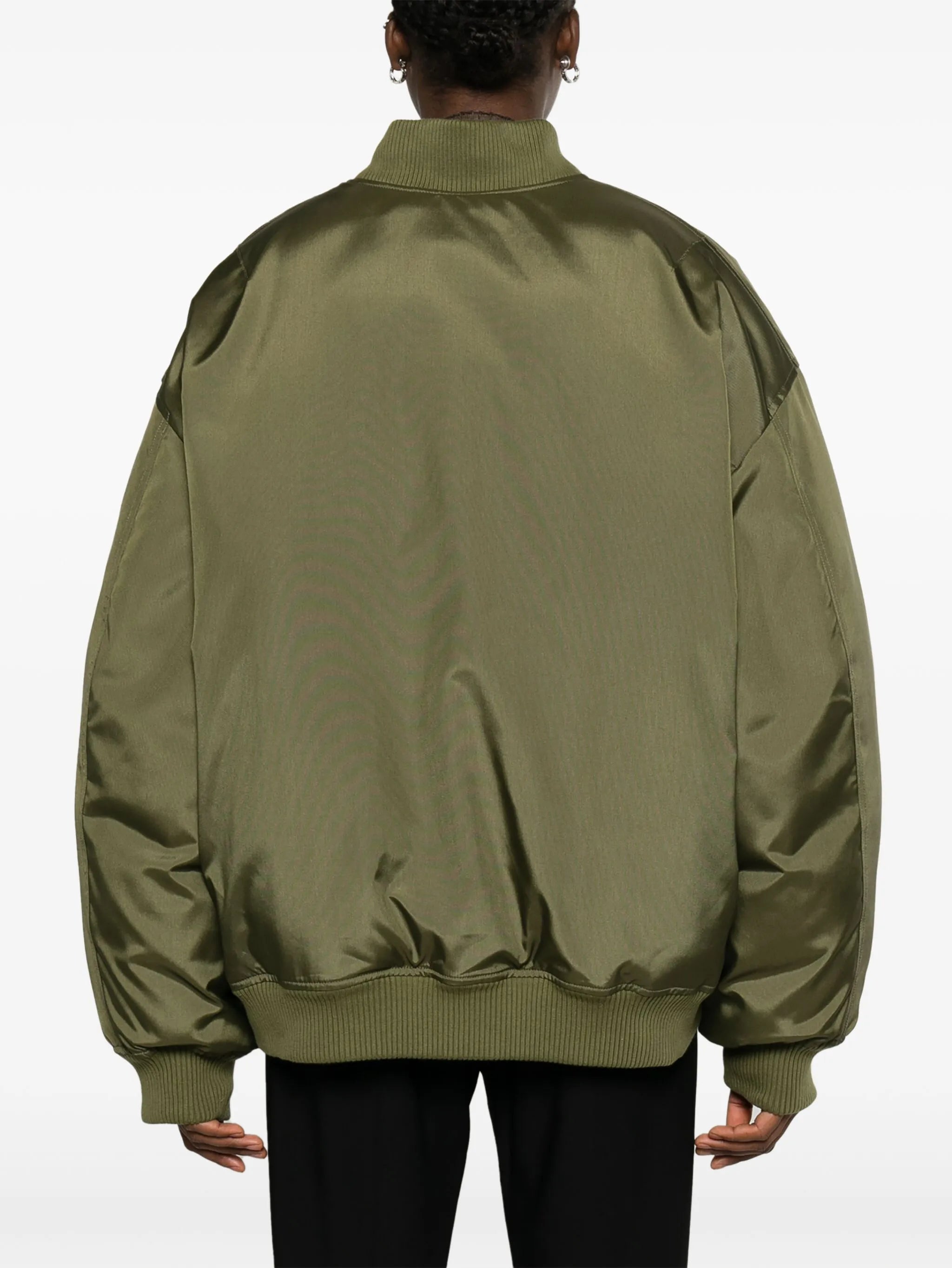 reversible padded bomber jacket