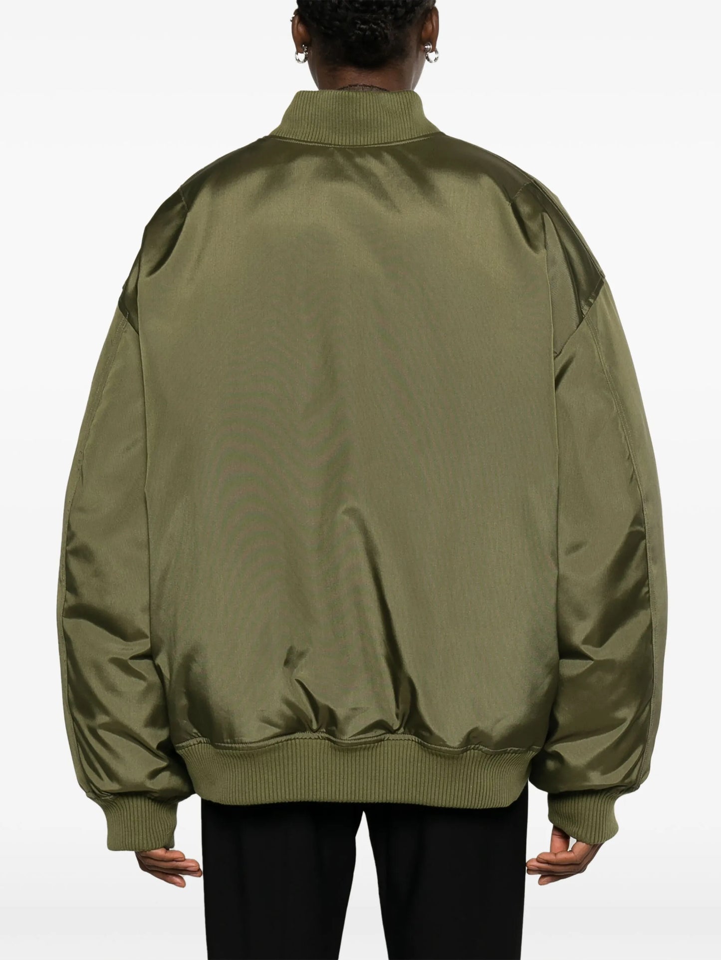 reversible padded bomber jacket