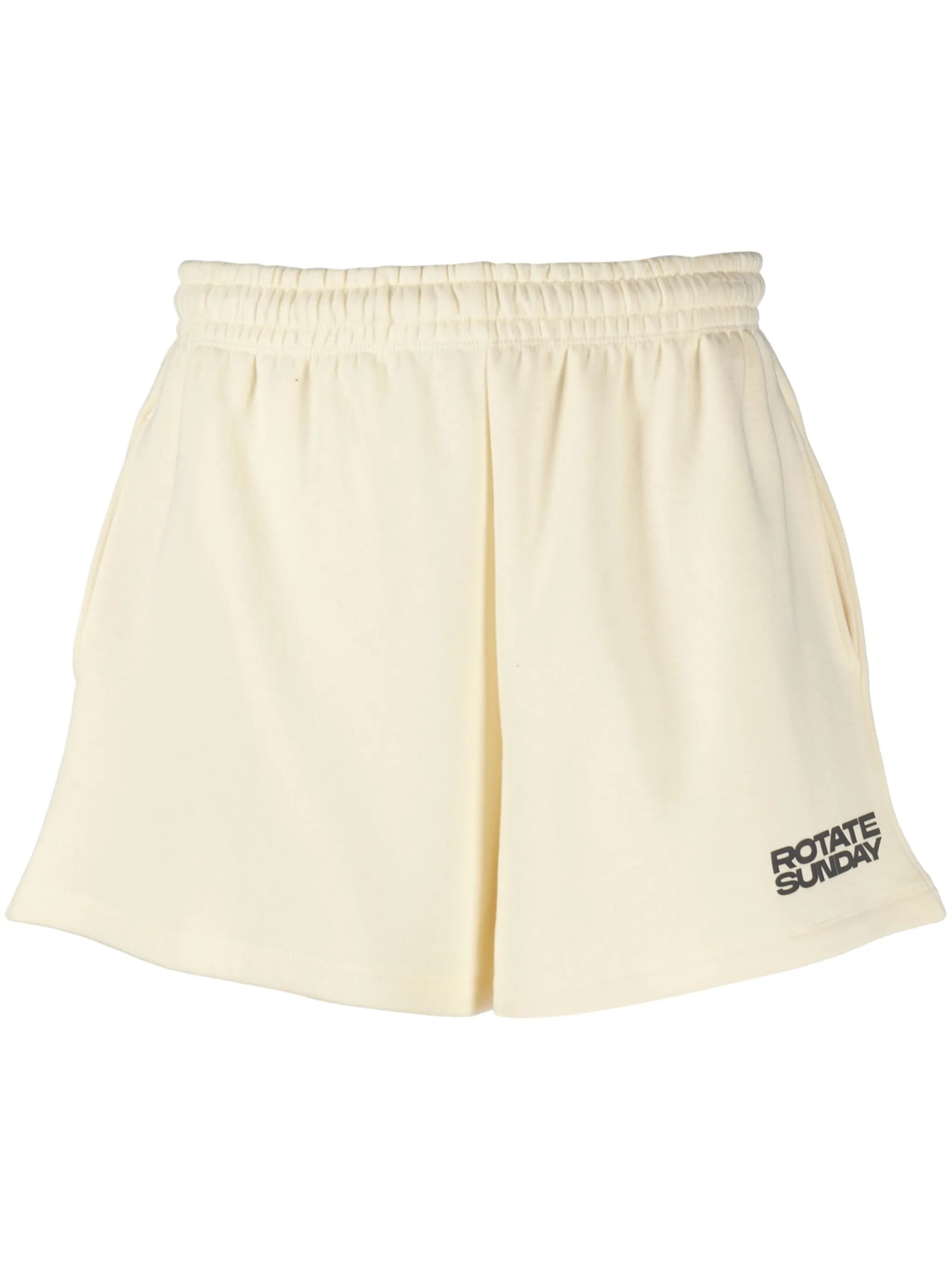 logo-print elasticated shorts