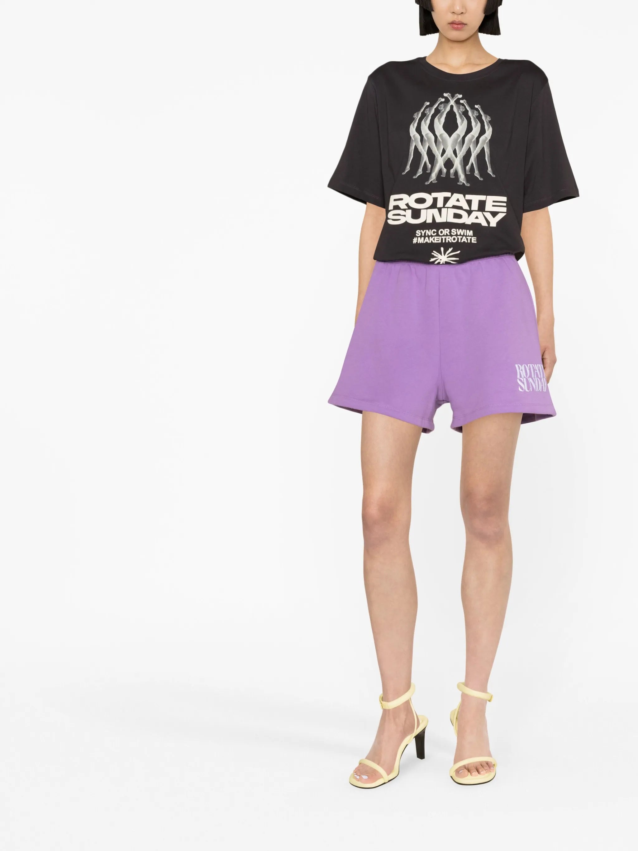 graphic-print organic cotton T-shirt