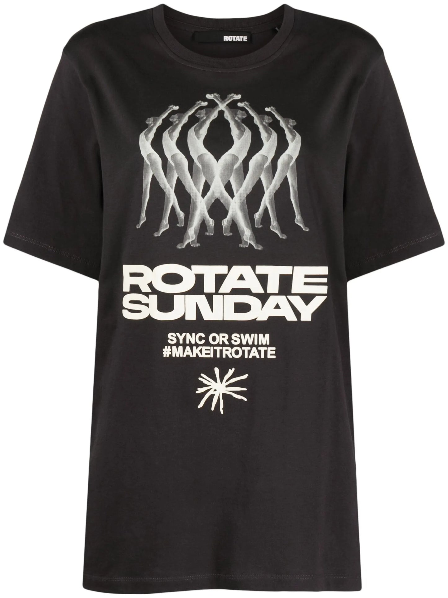 graphic-print organic cotton T-shirt