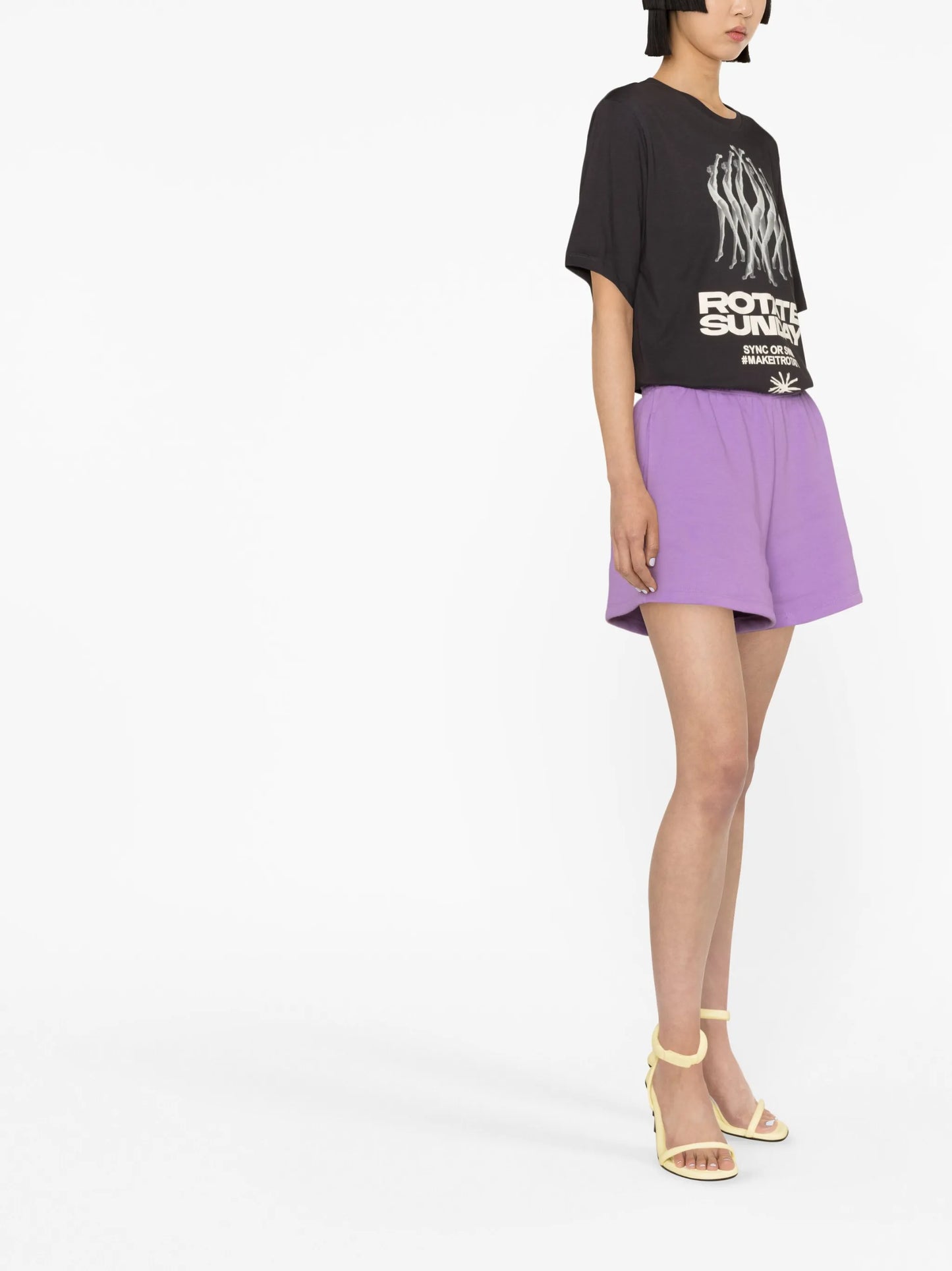 graphic-print organic cotton T-shirt