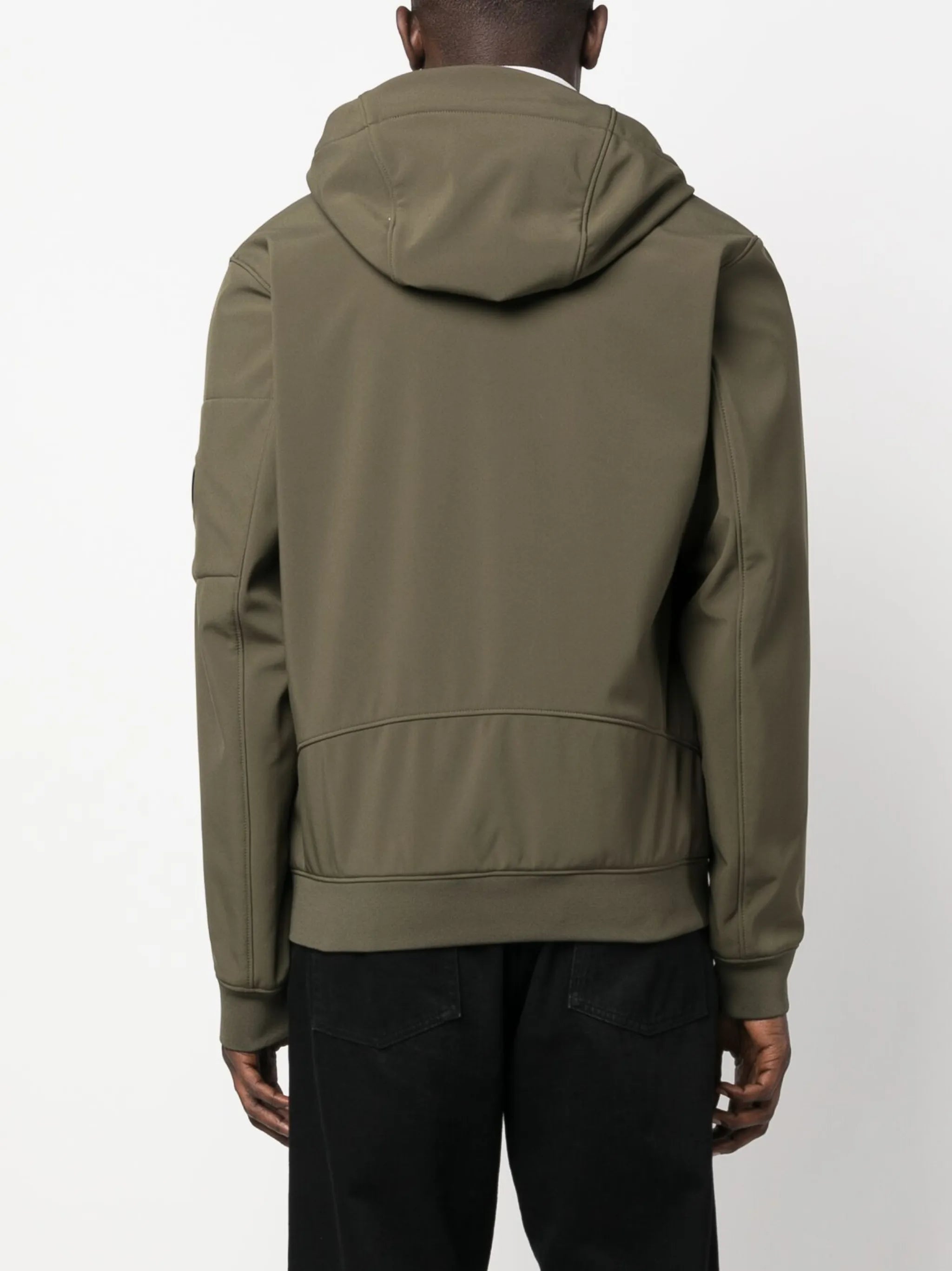 Shell-R zip-up hooded jacket