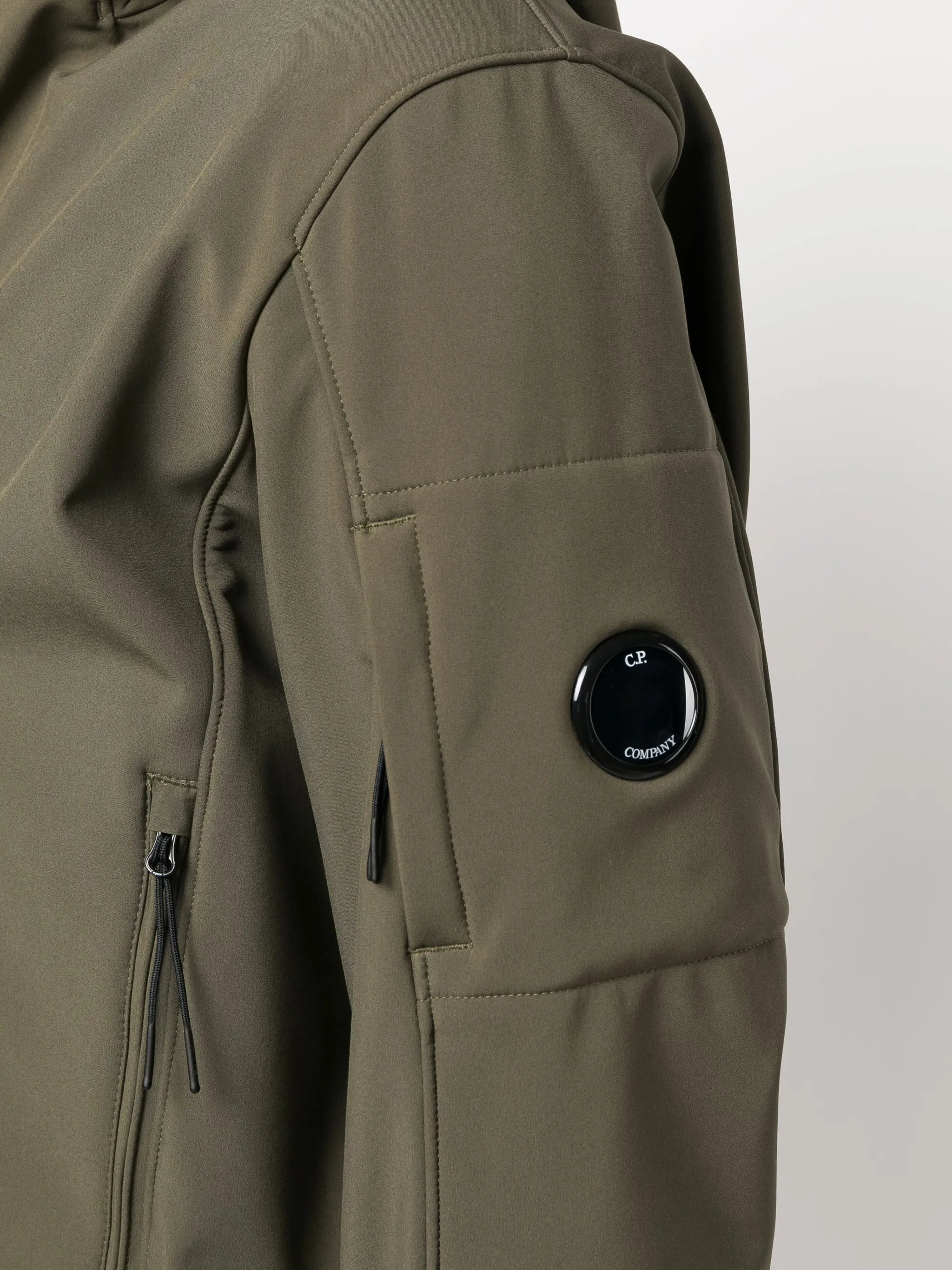 Shell-R zip-up hooded jacket