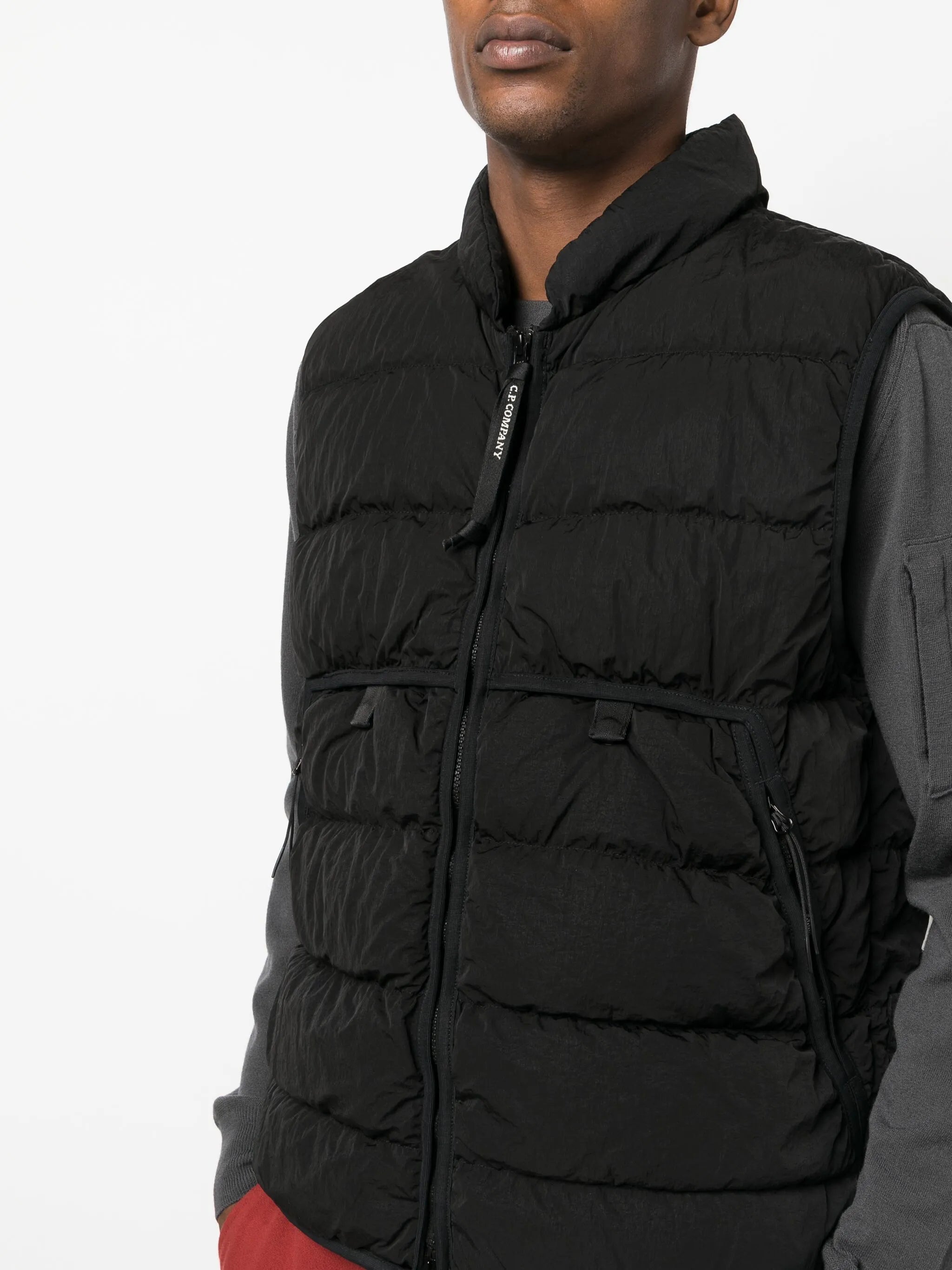 Eco-Chrome R padded down gilet