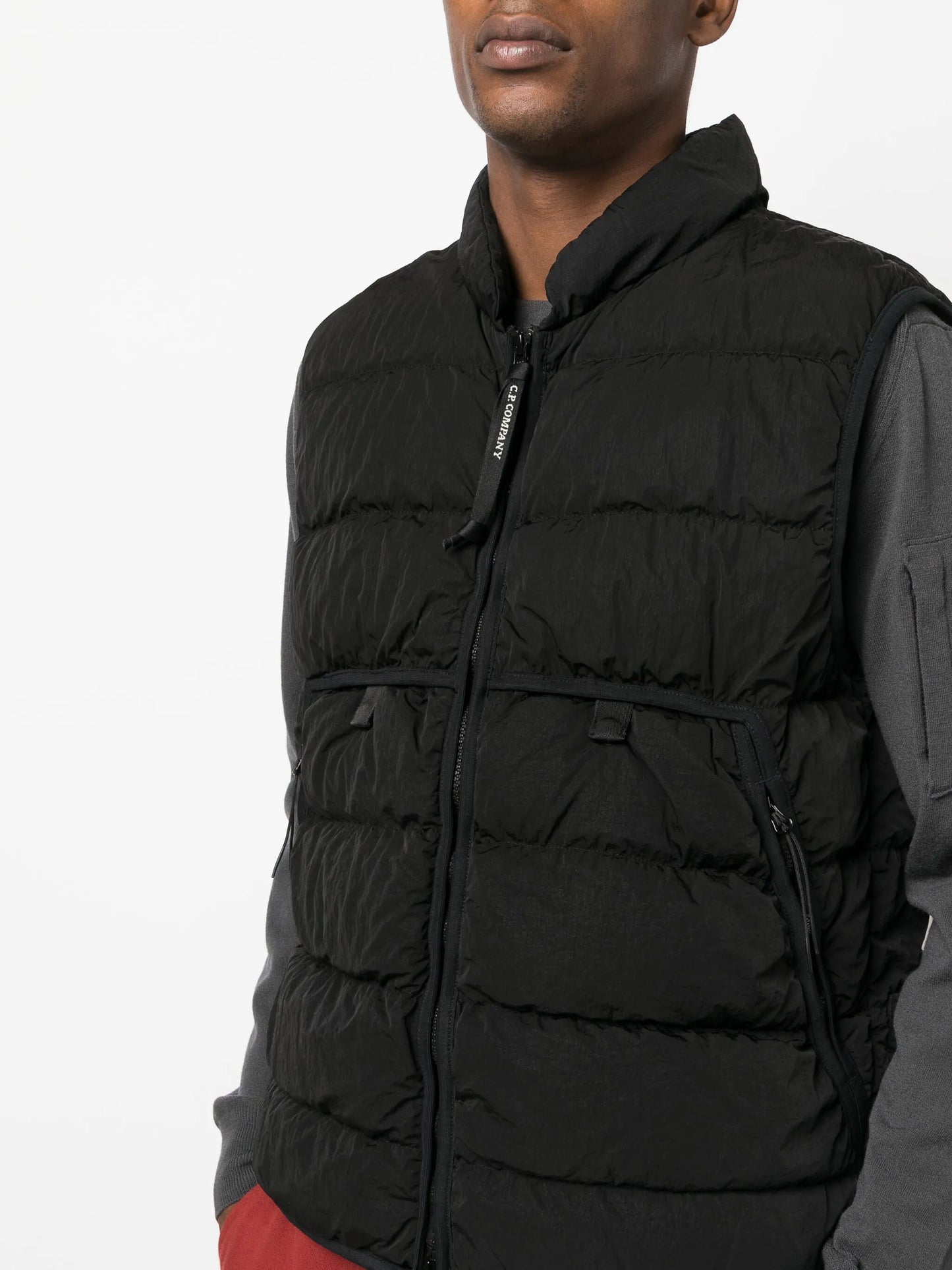 Eco-Chrome R padded down gilet