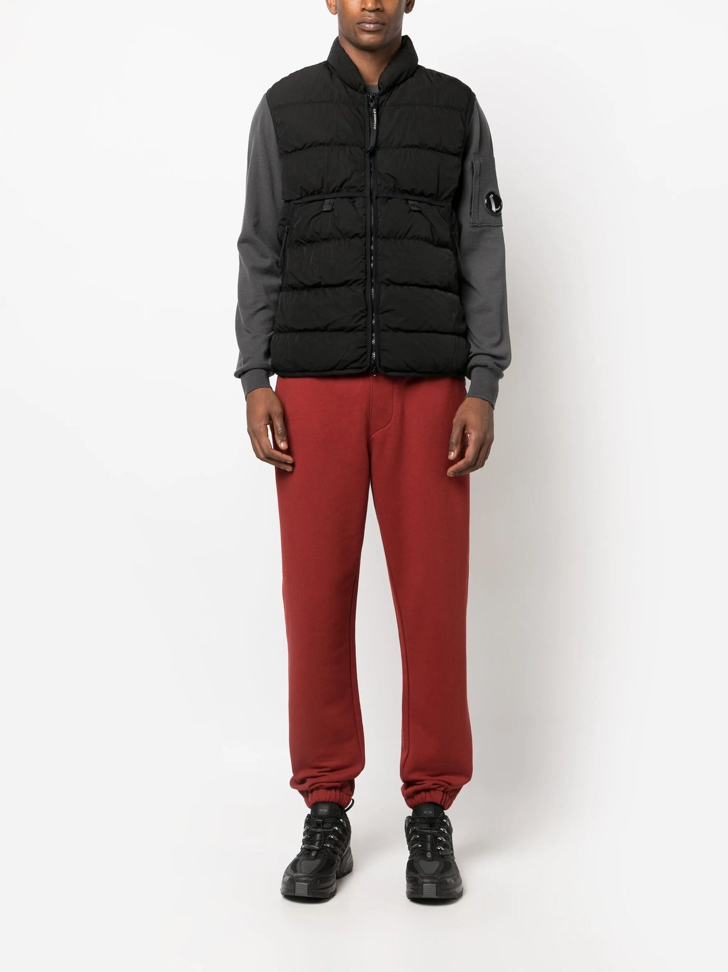 Eco-Chrome R padded down gilet